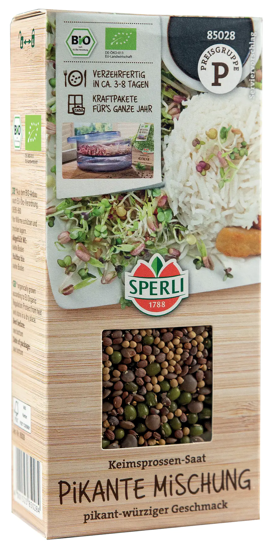 Sperli BIO Keimsprossen-Saat Pikante Mischung