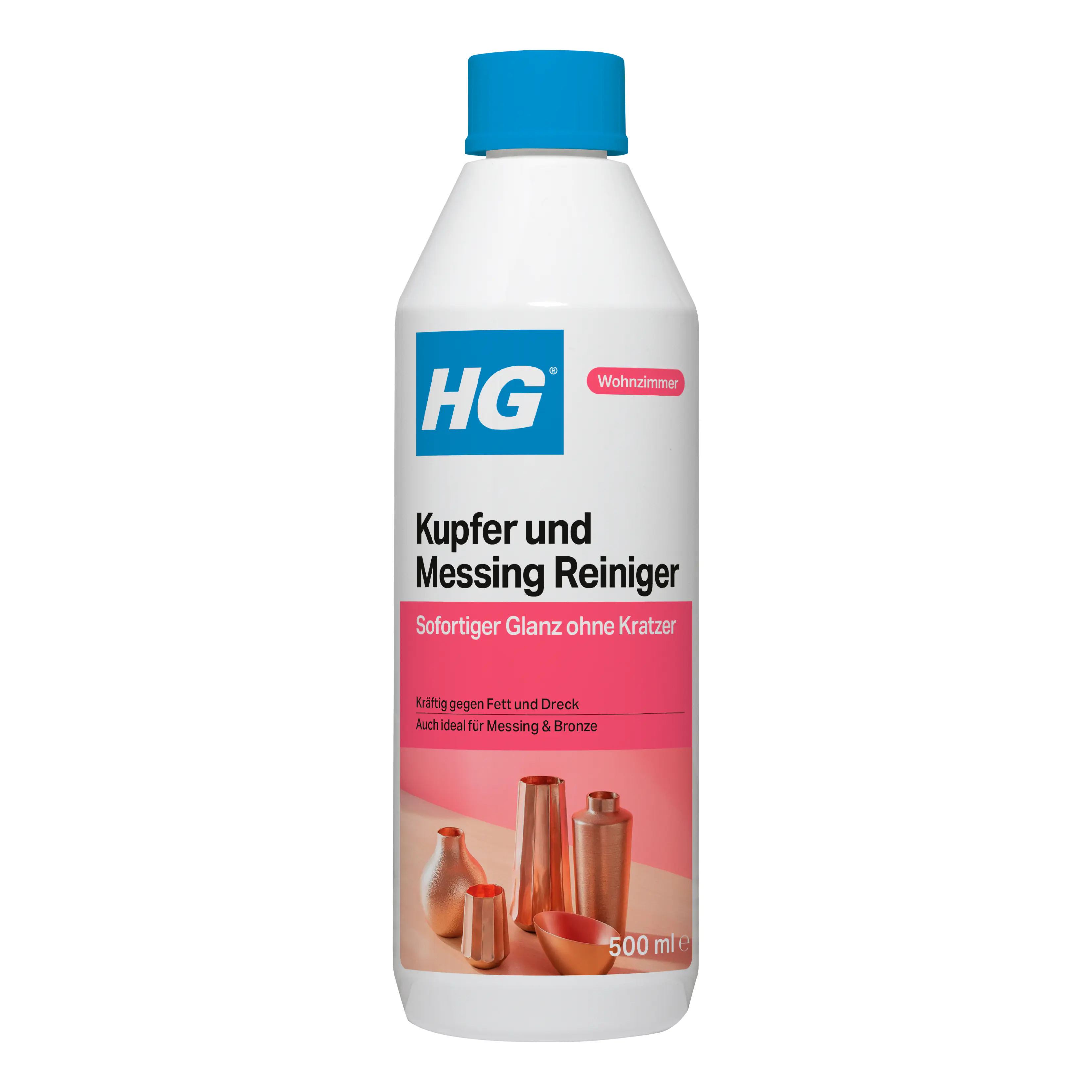 HG Kupfer und Messingreiniger 500 ml