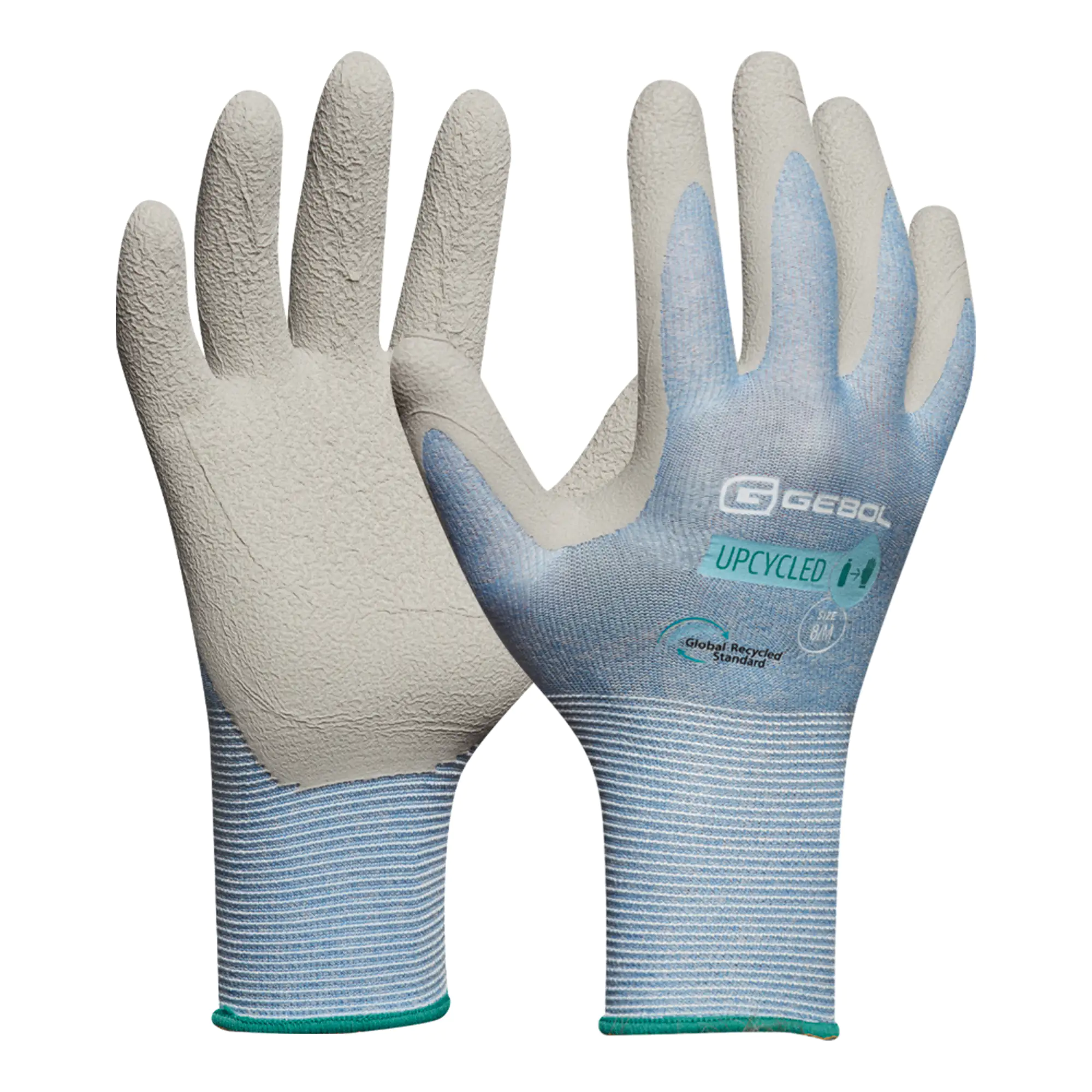 Gebol Handschuh Upcycled Sensitive hellblau   Gebol Handschuh Upcycled Sensitive hellblau