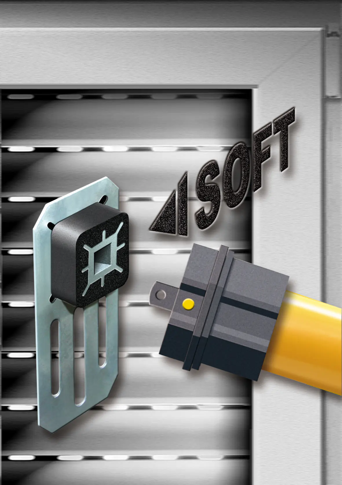 Schellenberg Wandlager Comfort für Rollladenmotoren geräuscharm