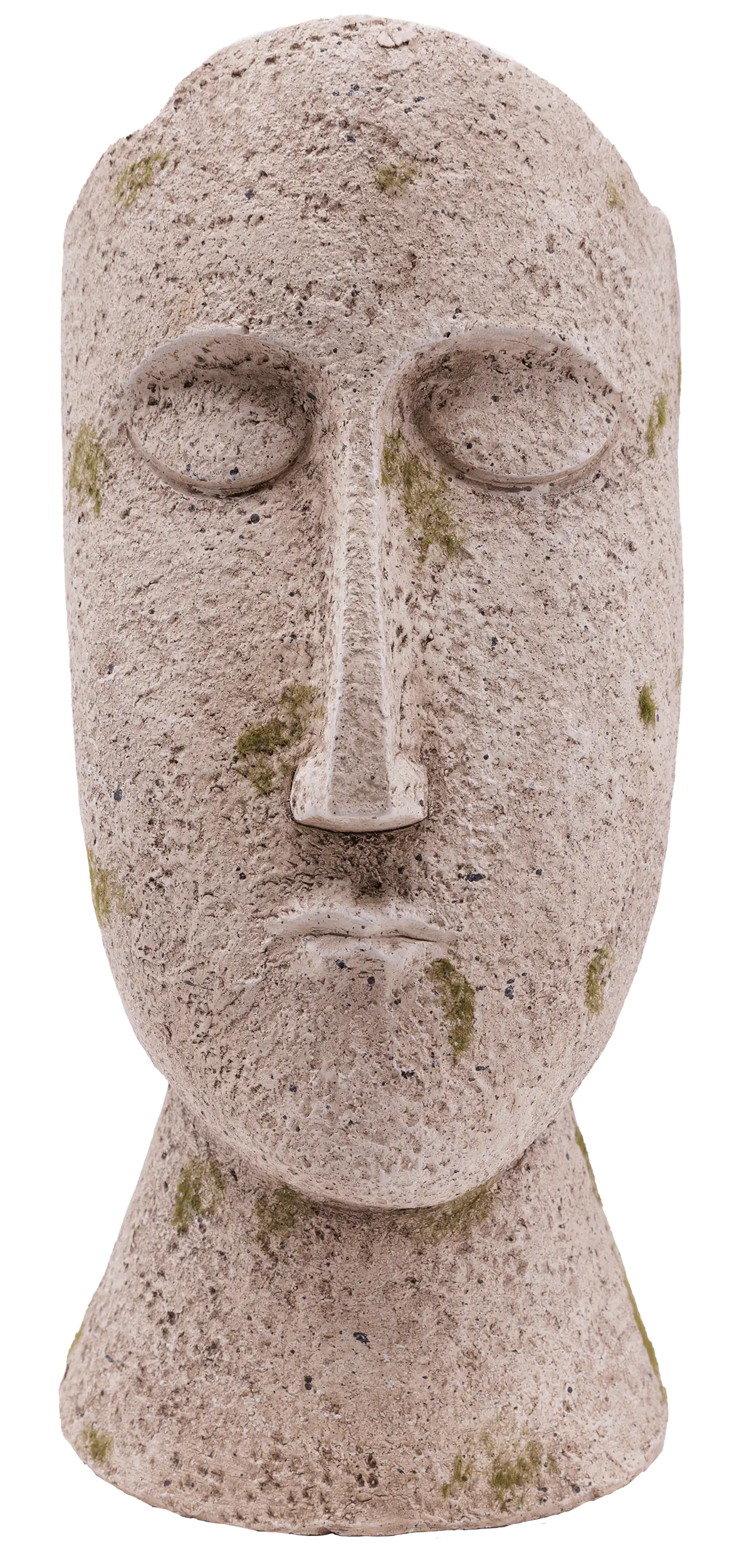 TrendLine Dekofigur Pflanztopf Kopf 39,5 x 22 cm grau