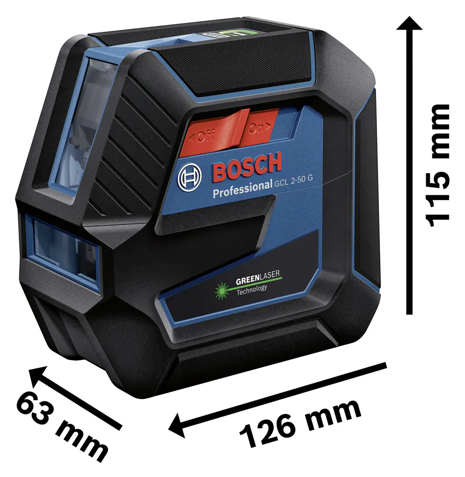Bosch Professional Kombilaser GCL 2-50 G Set inkl. Stativ & Batterien