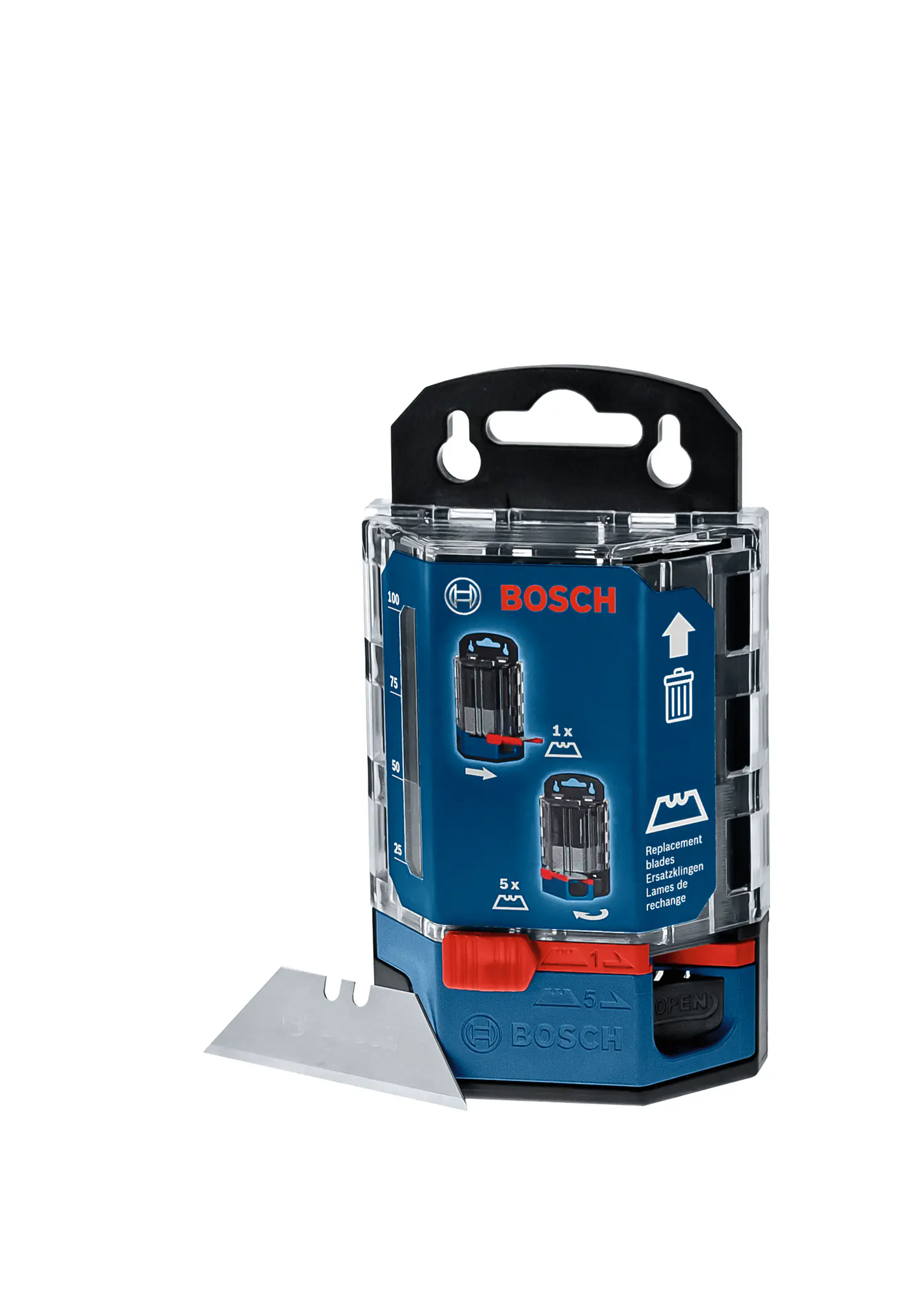 Bosch Professional Trapez-Klingenspender 50 Stück