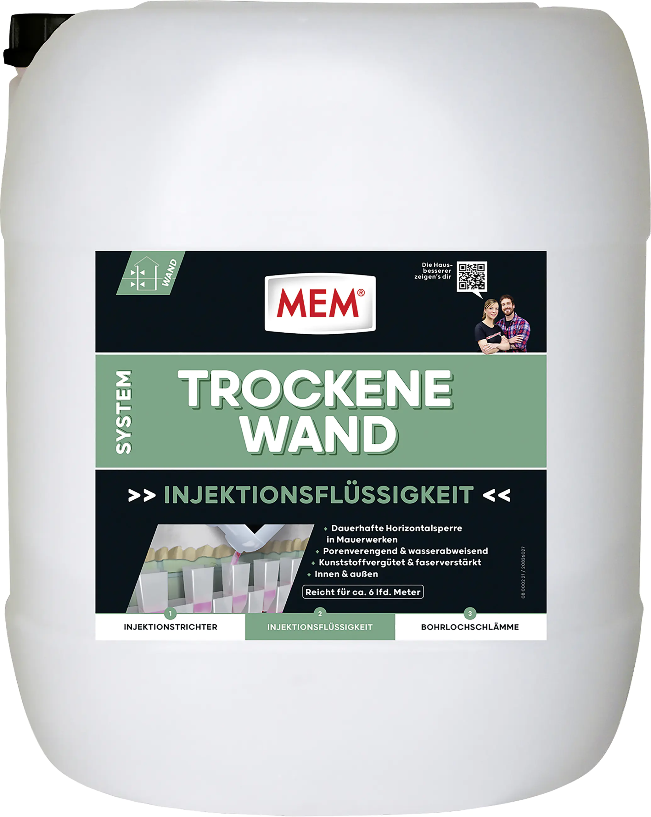 MEM Trockene Wand Injektionsflüssigkeit 30 l MEM Trockene Wand Injektionsflüssigkeit 30 l