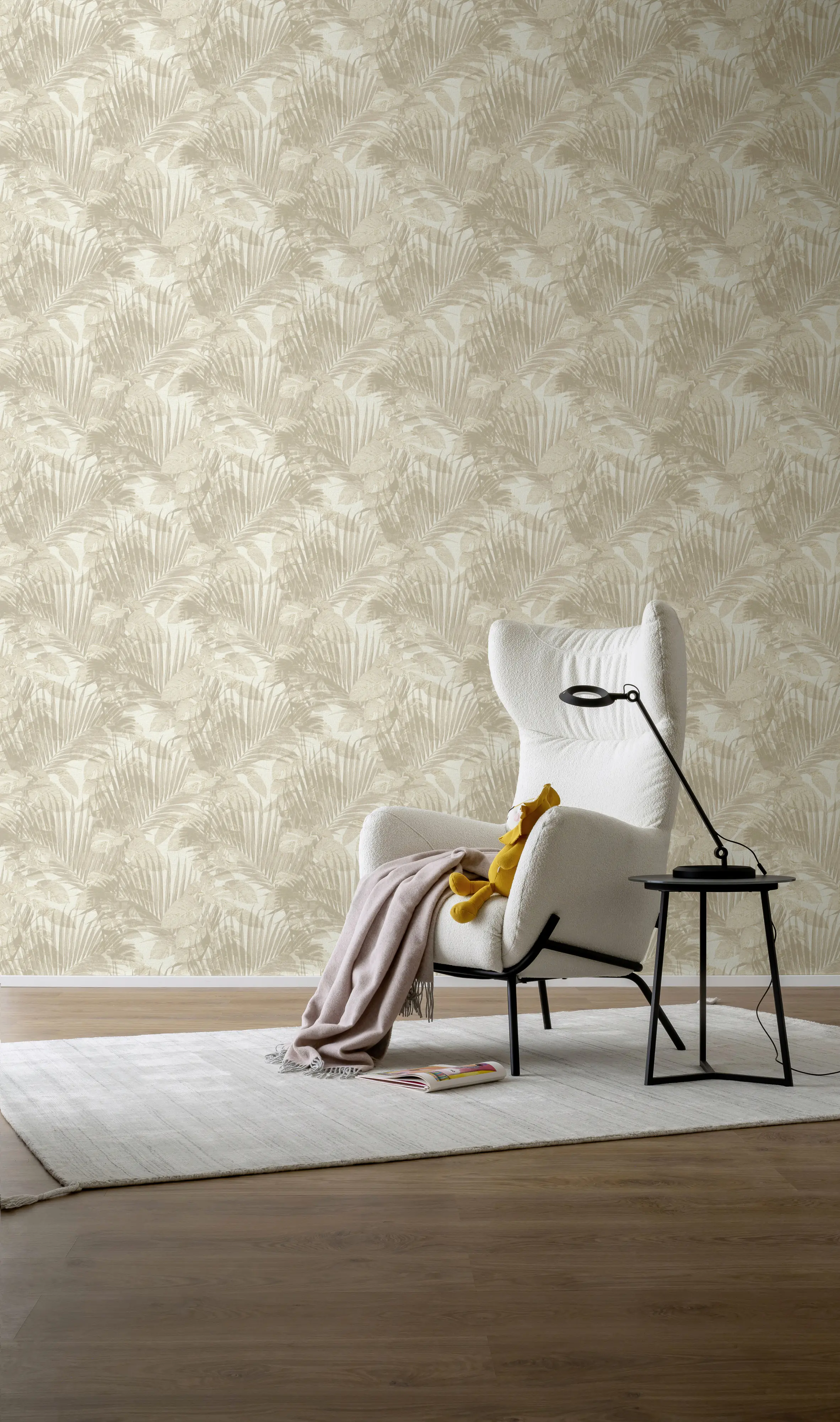Schöner Wohnen Vliestapete Dschungel beige braun 10,05 x 0,53 m