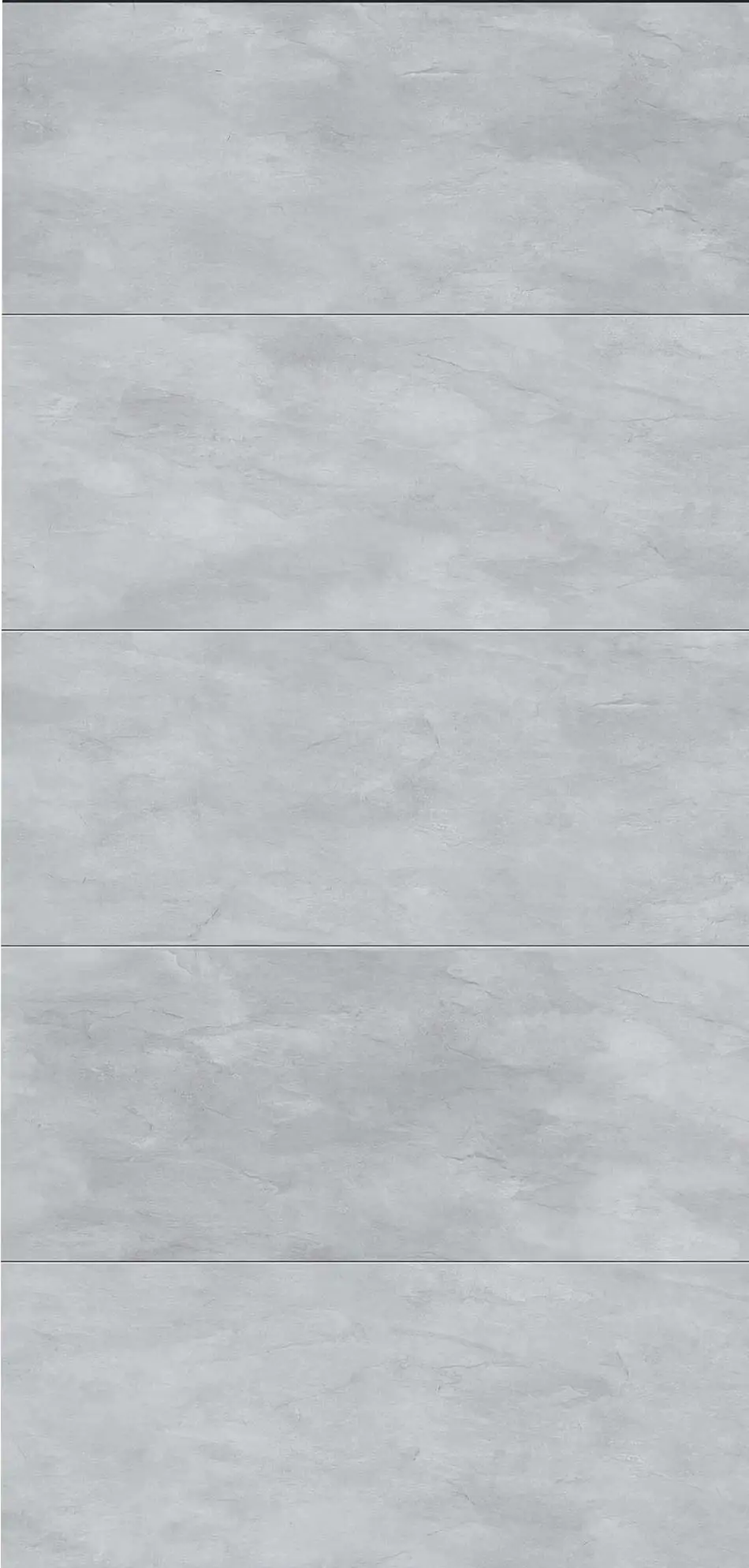 Breuer Duschrückwand Große Fliese grau Dekor 100 x 210 x 0,3 cm