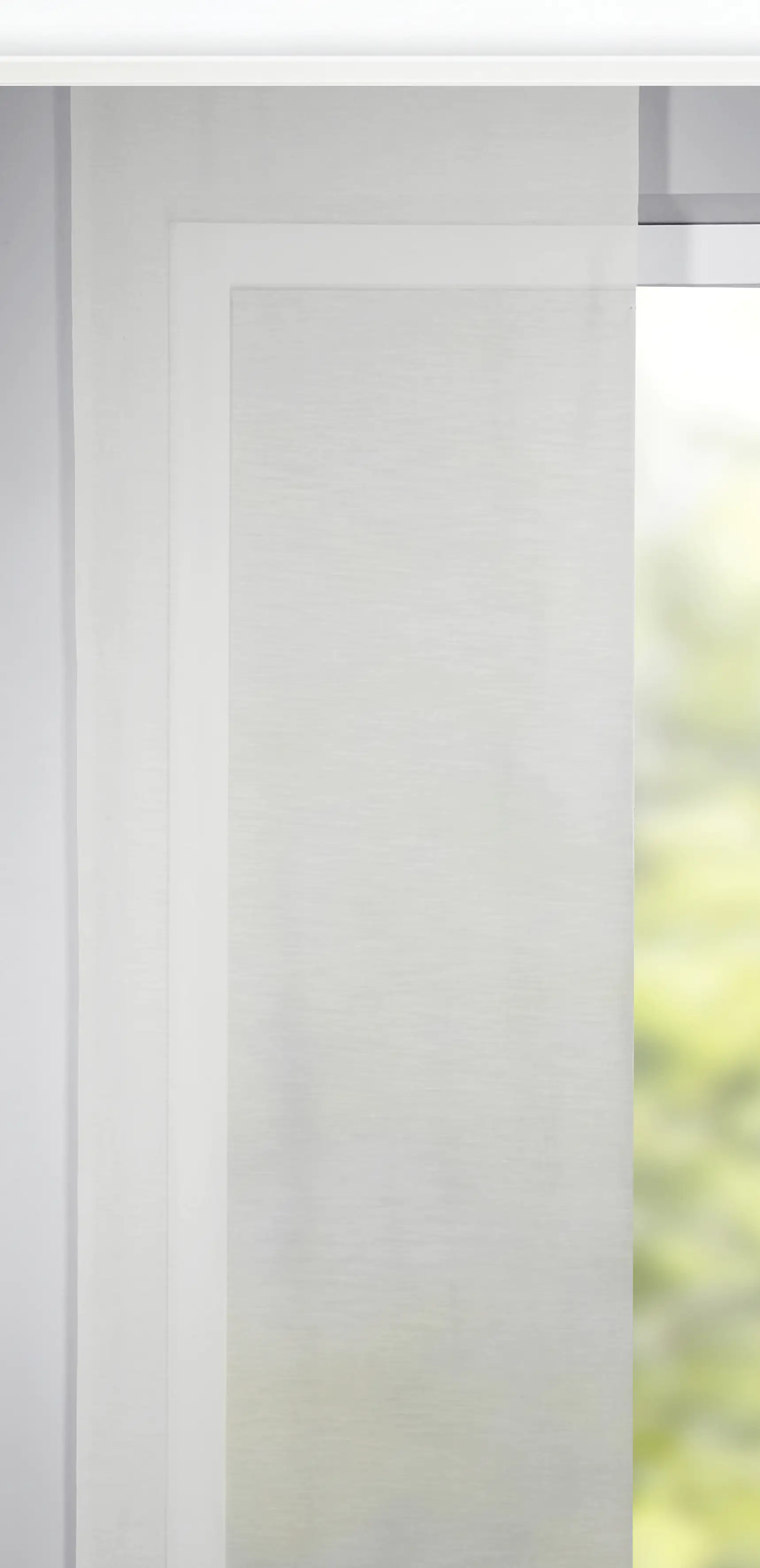 Neusser Collection Flächenvorhang Uni offwhite, 60 x 280 cm