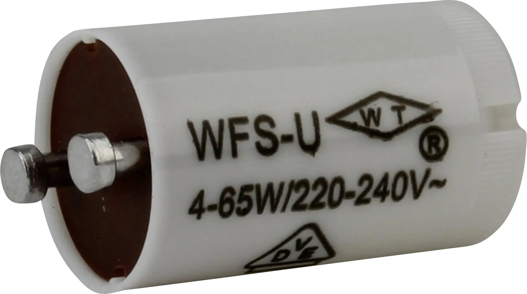 Starter für Leuchtstofflampen 4 - 65 W, 2er Pack