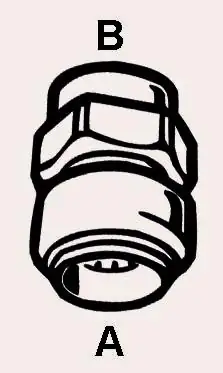 Cornat Übergangsmuffe Ø 22 mm / 3/4"