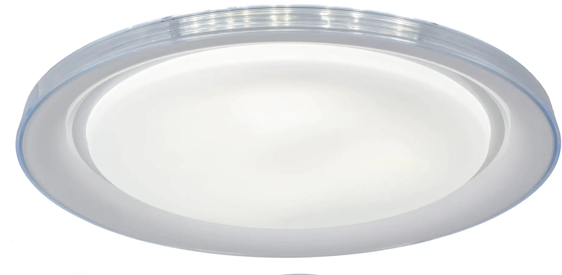 Light & More LED Deckenleuchte CCT weiß Ø 50,5 x 7,5 cm warmweiß-neutralweiß dimmbar