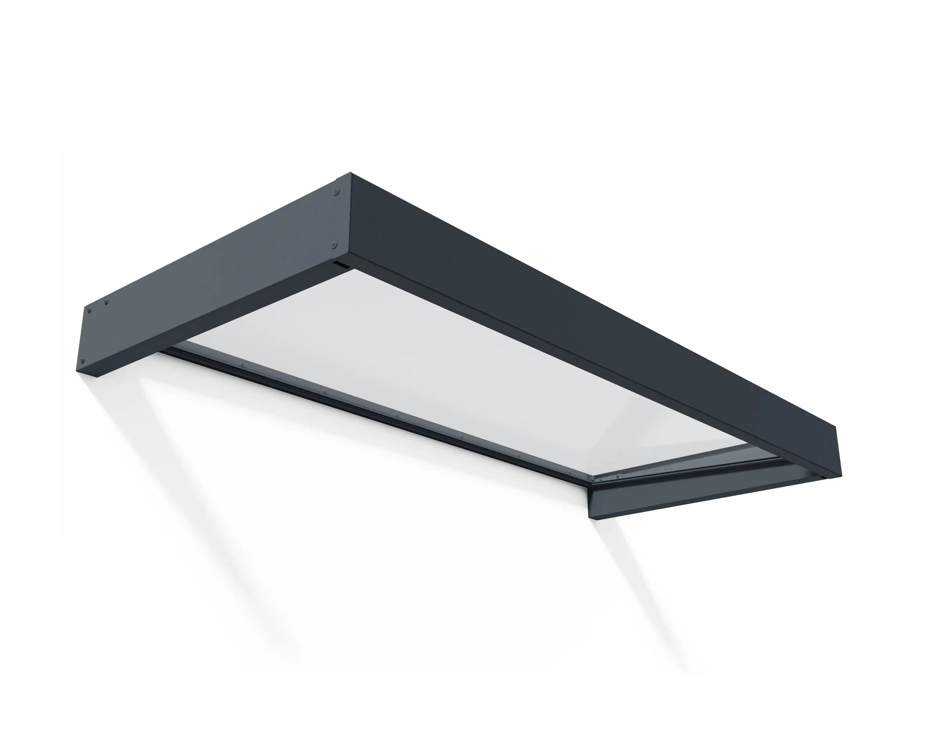 Canopia Vordach Sophia 2150  Grau Alu 215 x 95 cm Canopia Vordach Sophia 2150  Grau Alu 215 x 95 cm