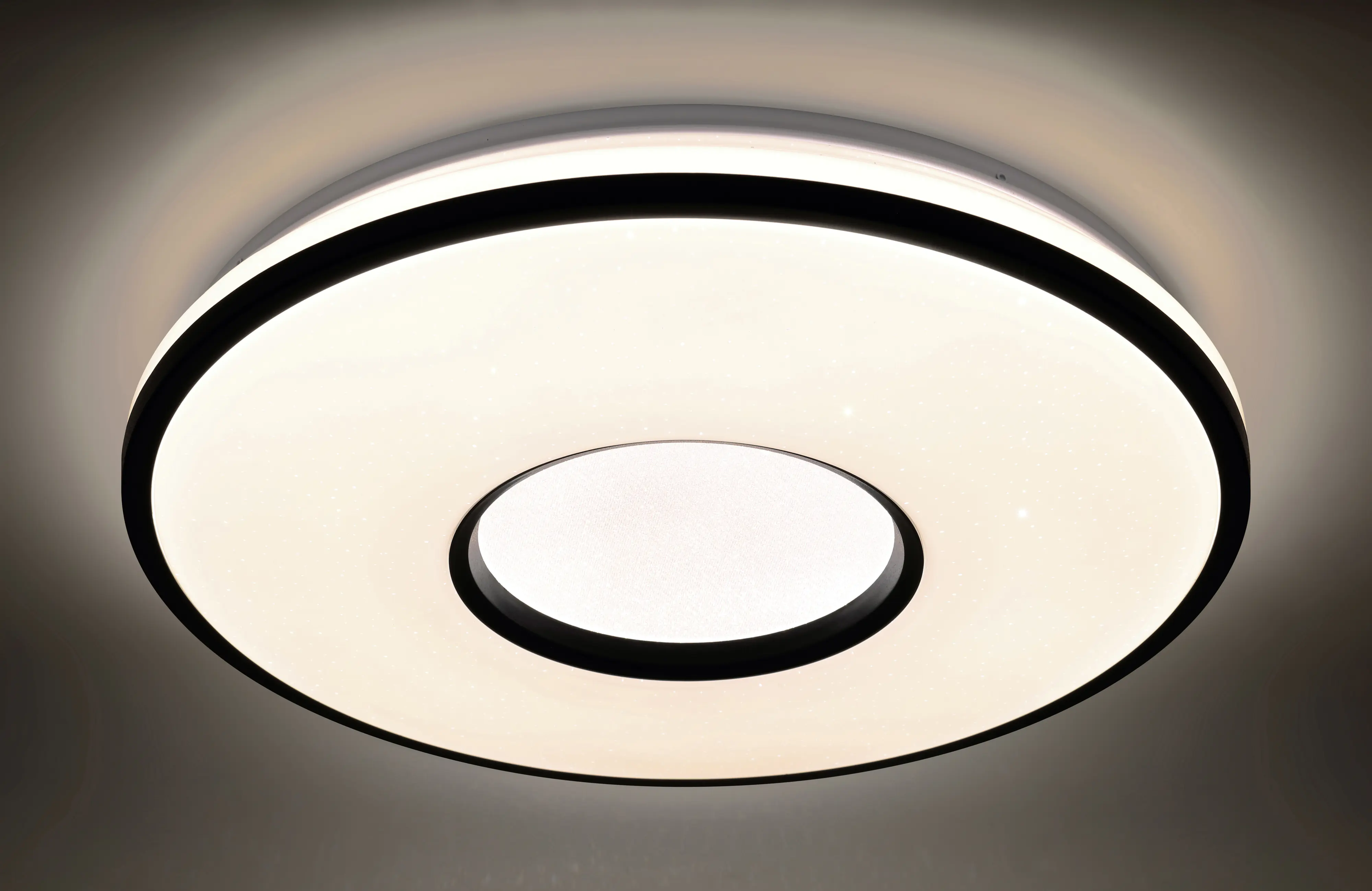 Megalight LED Deckenleuchte Shining Black Star 24W, 2000lm, Ø48cm