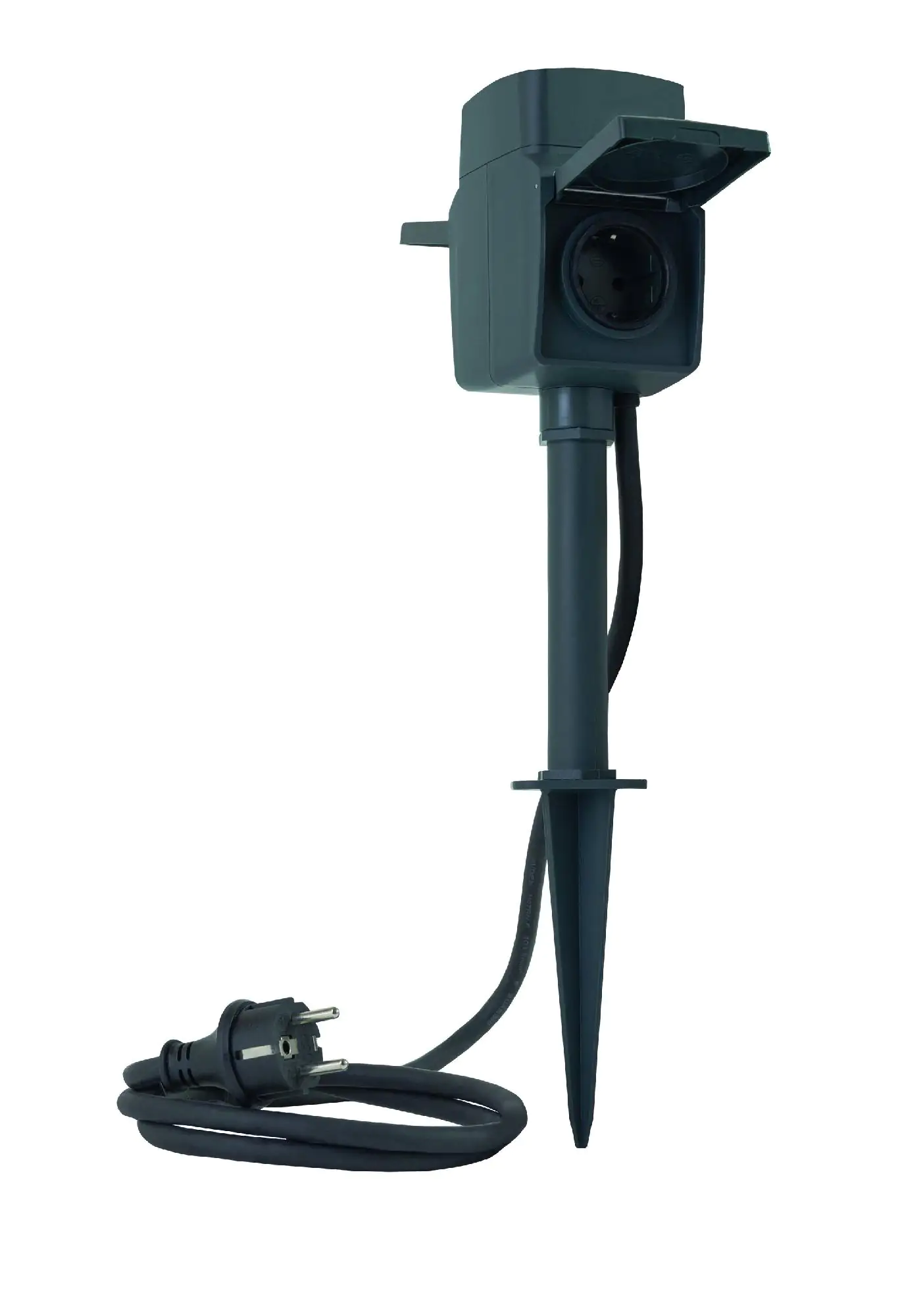 Link2Home WiFi Außen-Steckdose 2-fach grün Link2Home WiFi Außen-Steckdose 2-fach grün