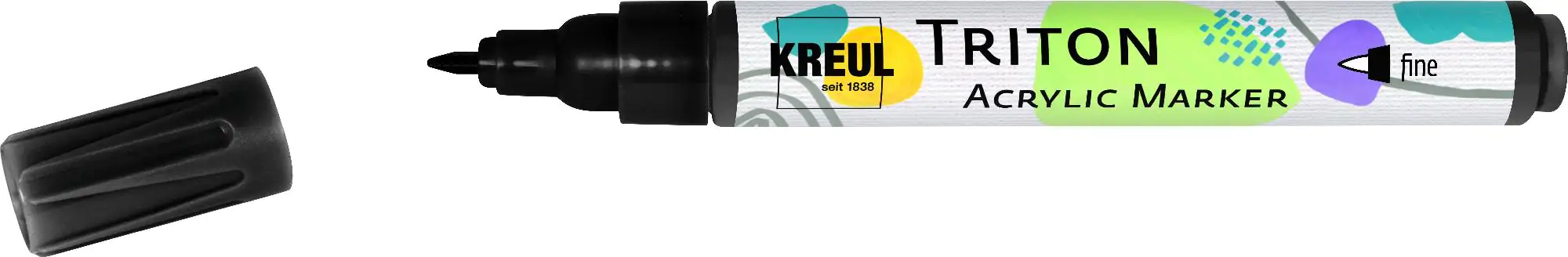 Kreul Triton Acrylic Marker fine schwarz