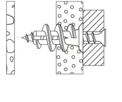 Fischer Gipskartondübel GK 22 mm - 160 Stück Fischer Gipskartondübel GK 22 mm - 160 Stück