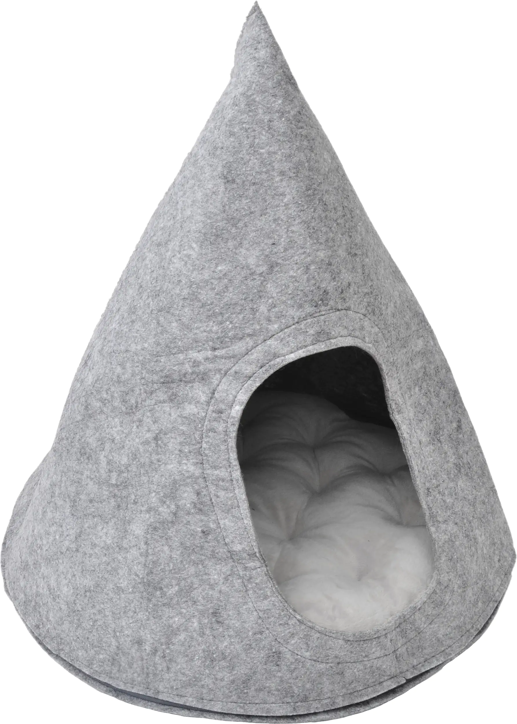 Aumüller Tipi Filz hellgrau mit Reißverschluß waschbar 50 x 50 x 60 cm Aumüller Tipi Filz hellgrau mit Reißverschluß waschbar 50 x 50 x 60 cm