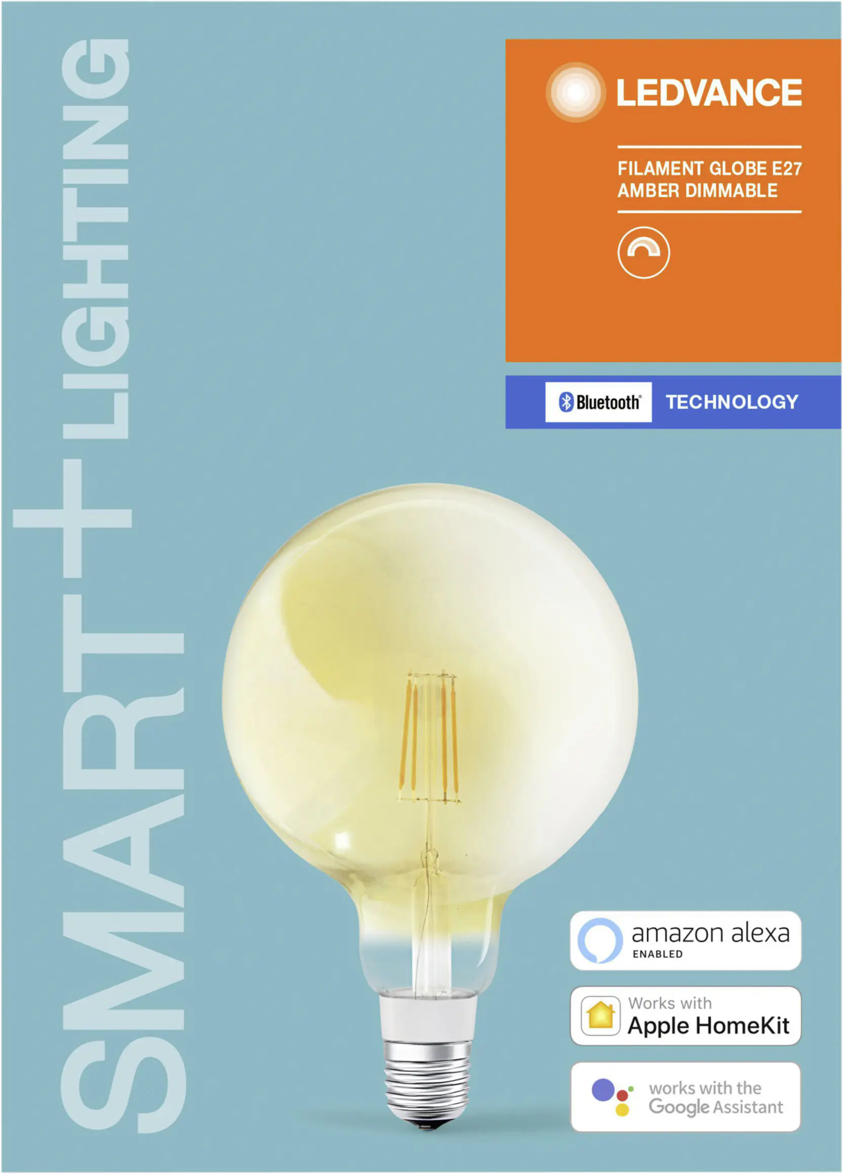 Ledvance LED Leuchtmittel Smart+ BT CLA Globe 60 Globeform E 27 - 6 W