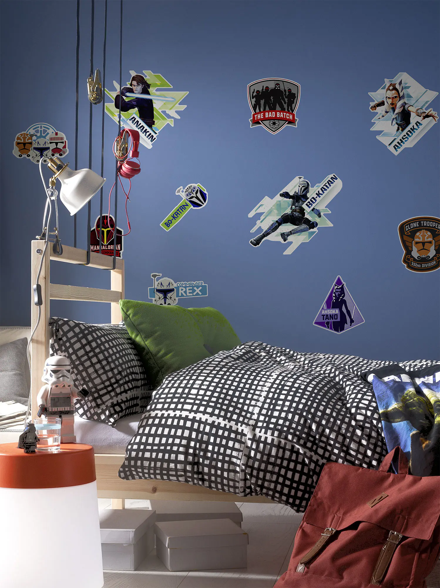 Komar Dekosticker Clone Wars Badges 100 x 70 cm  