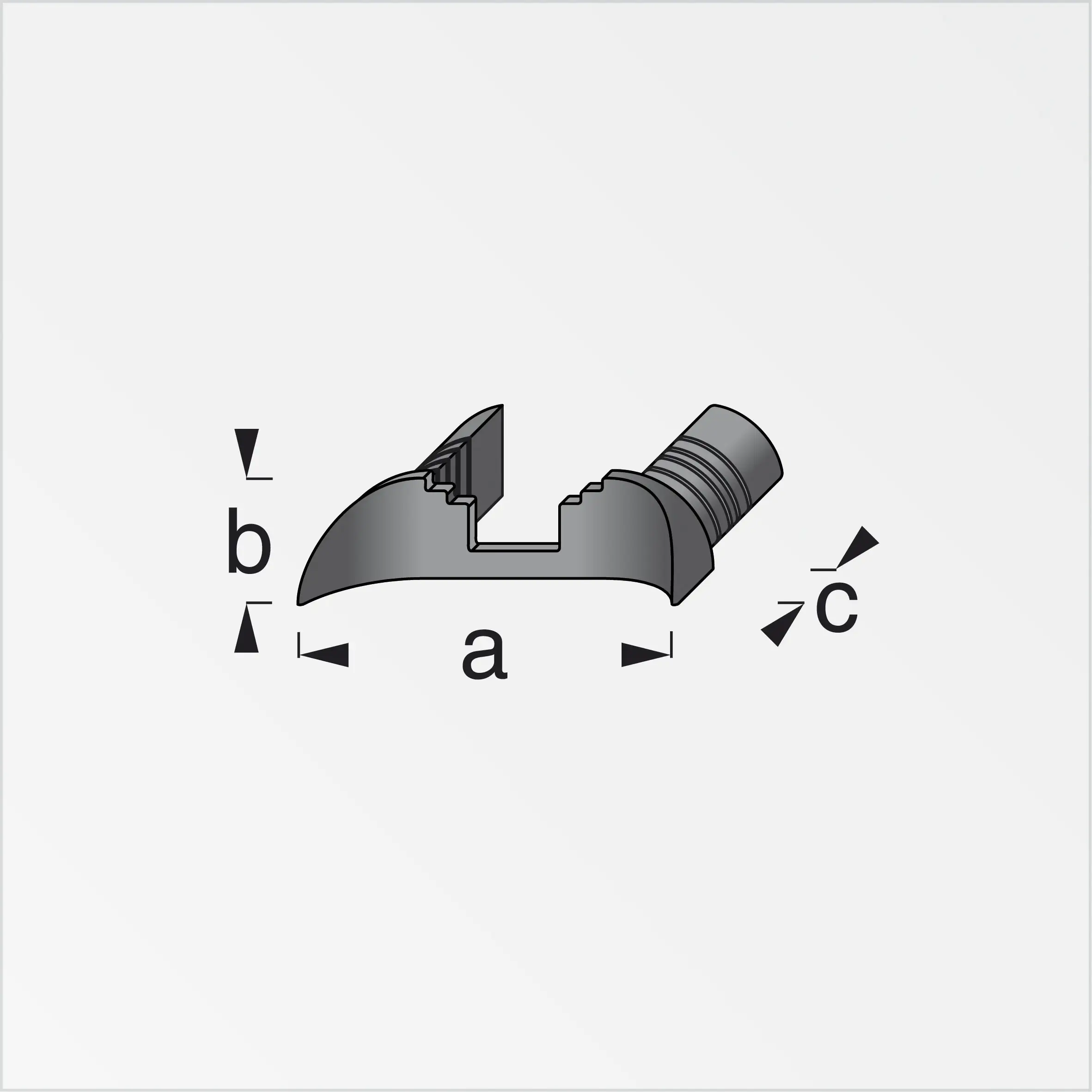 coaxis®-Verbindungskappe, schmal 35.5 x 11 x 9.5 mm (Kunststoff) schwarz