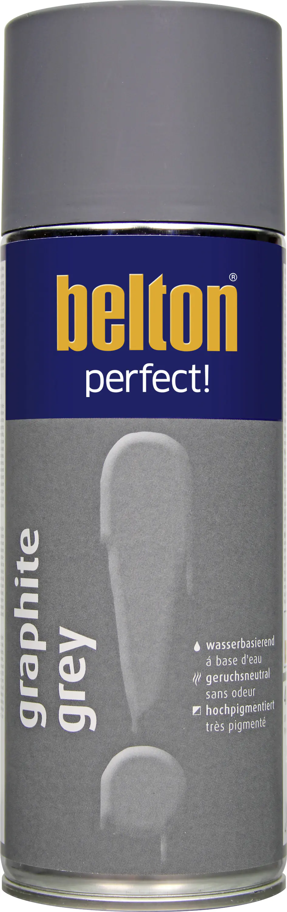 Belton perfect Lackspray 400 ml Graphite grey seidenmatt