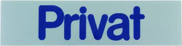 Conacord Klebeschild "Privat"