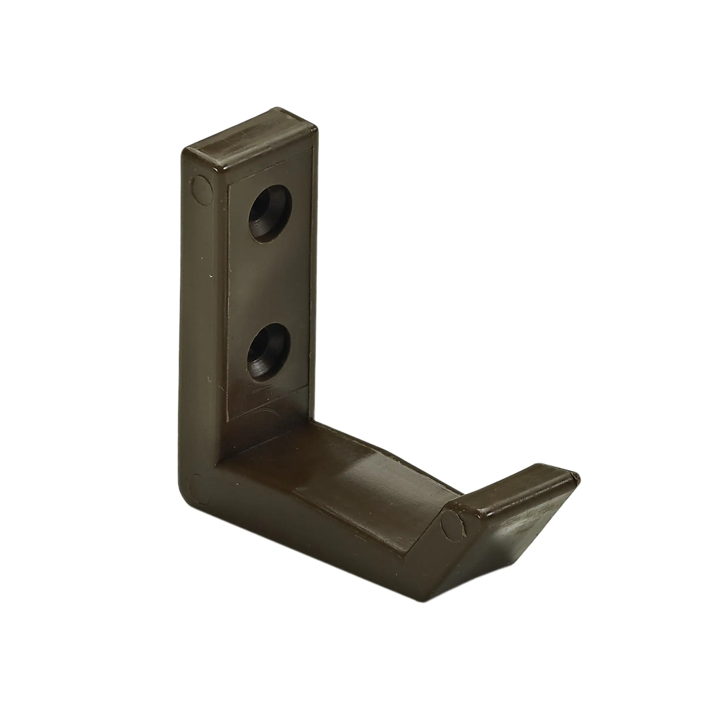 Hettich Mantelhaken 5,1 x 1,8 x 5,7 cm Kunststoff braun - 1 Stück Hettich Mantelhaken 5,1 x 1,8 x 5,7 cm Kunststoff braun - 1 Stück