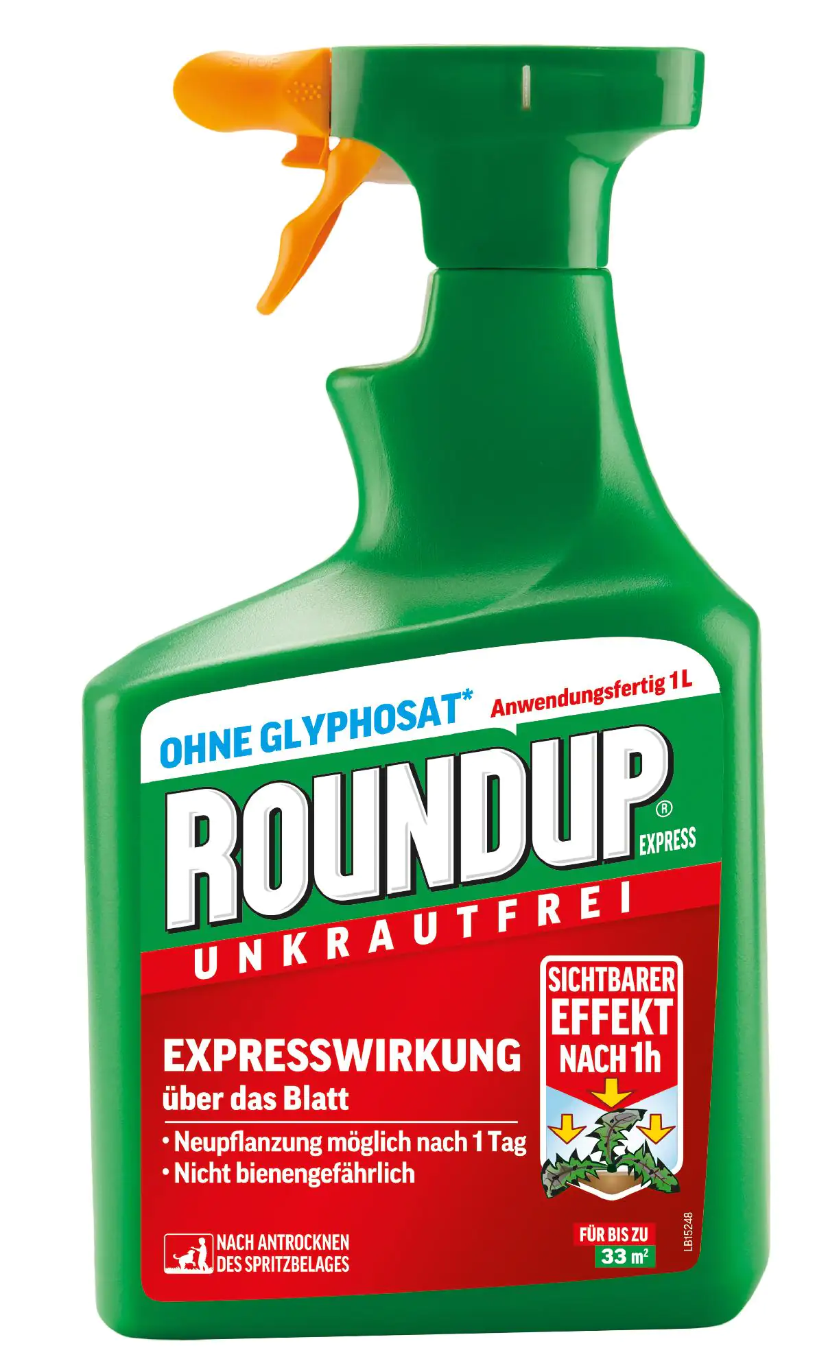 Roundup Unkrautfrei Express Spray 1 L Roundup Unkrautfrei Express Spray 1 L
