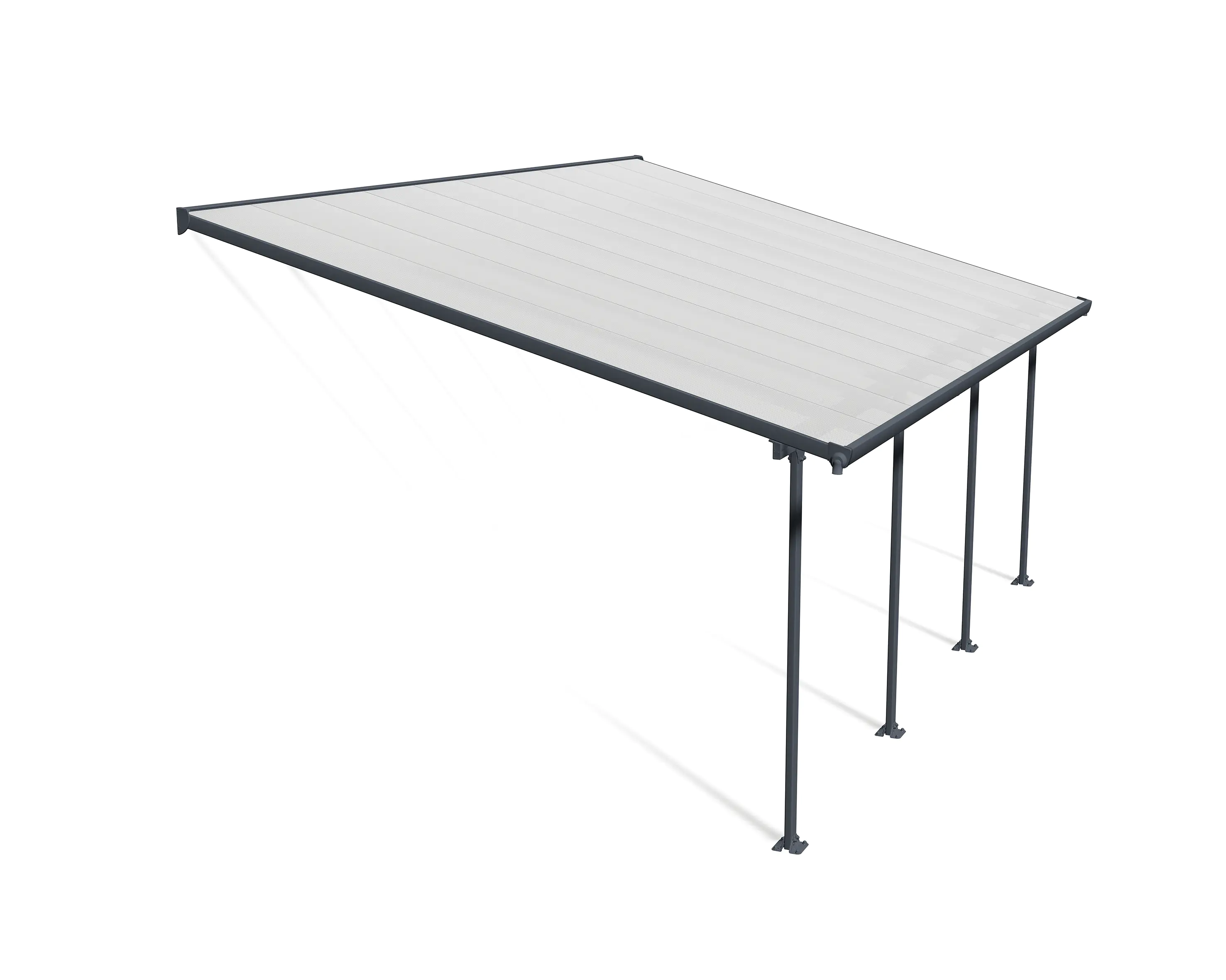 Canopia Terrassenüberdachung Feria 400 x 606 cm anthrazit Canopia Terrassenüberdachung Feria 400 x 606 cm anthrazit