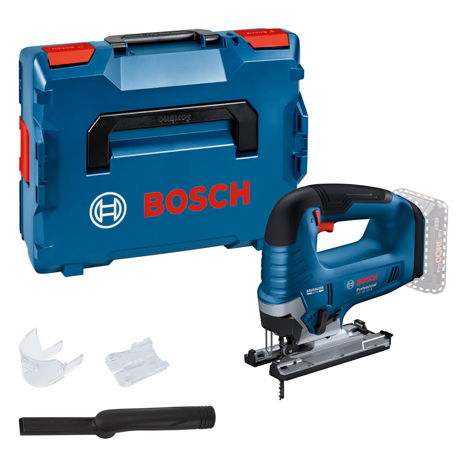 Bosch Professional Akku-Stichsäge GST 18V-125 B Solo Bosch Professional Akku-Stichsäge GST 18V-125 B Solo
