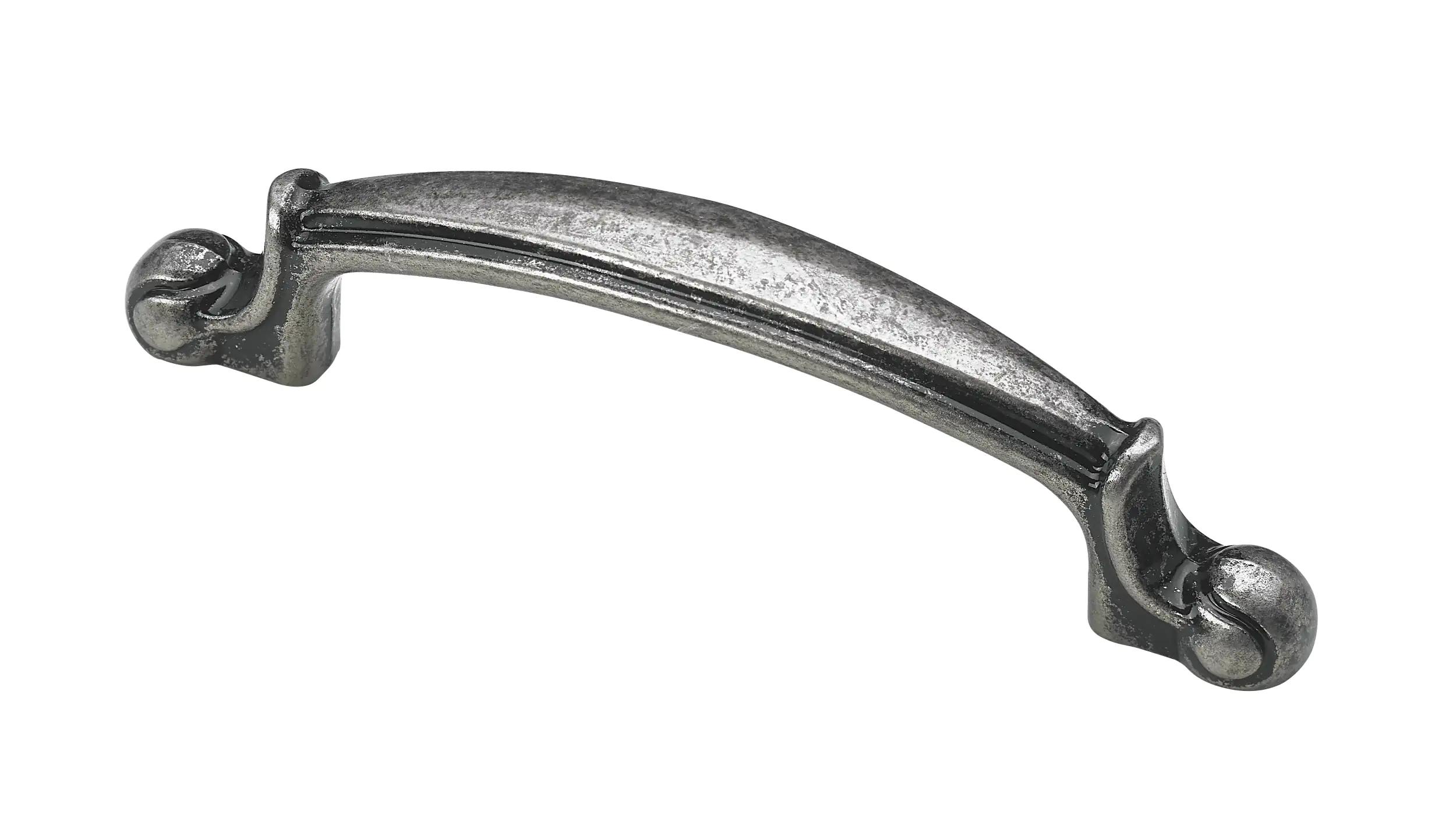 Hettich Möbelgriff Zinkdruckguss silber 12,0 x 88,0 x 22,0 mm - 1 Stück