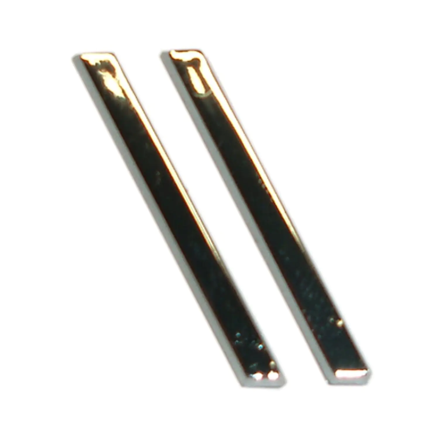 Hermann Schütz 3D-Relief-Chrome-Sonderzeichen Schrägstriche 25x5mm