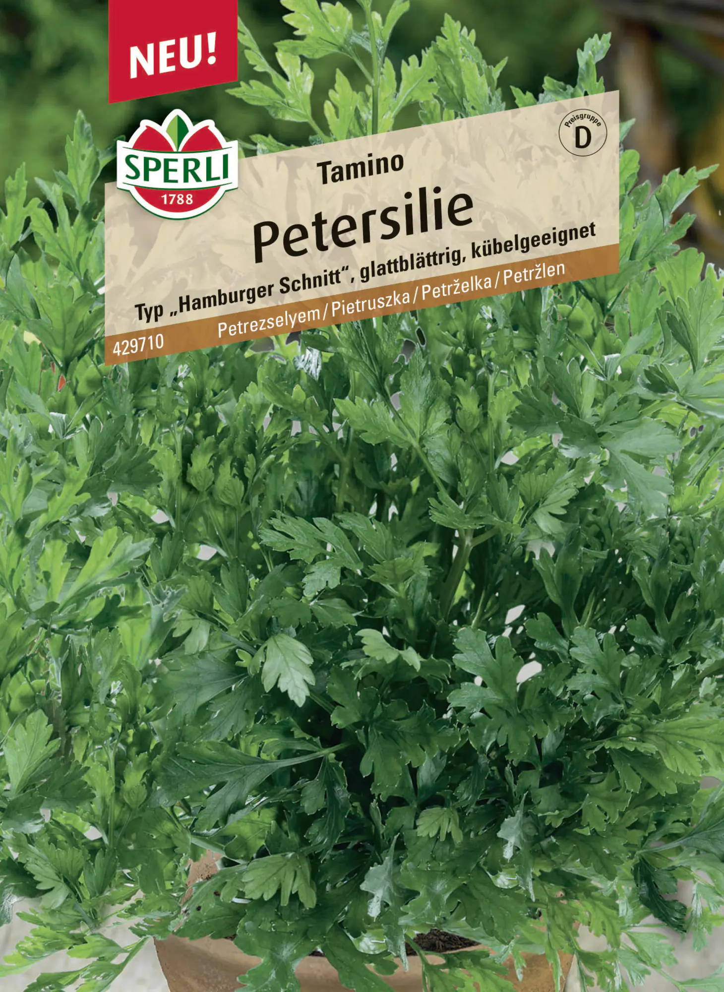 Sperli Saatgut Petersilie Tamino 1 g