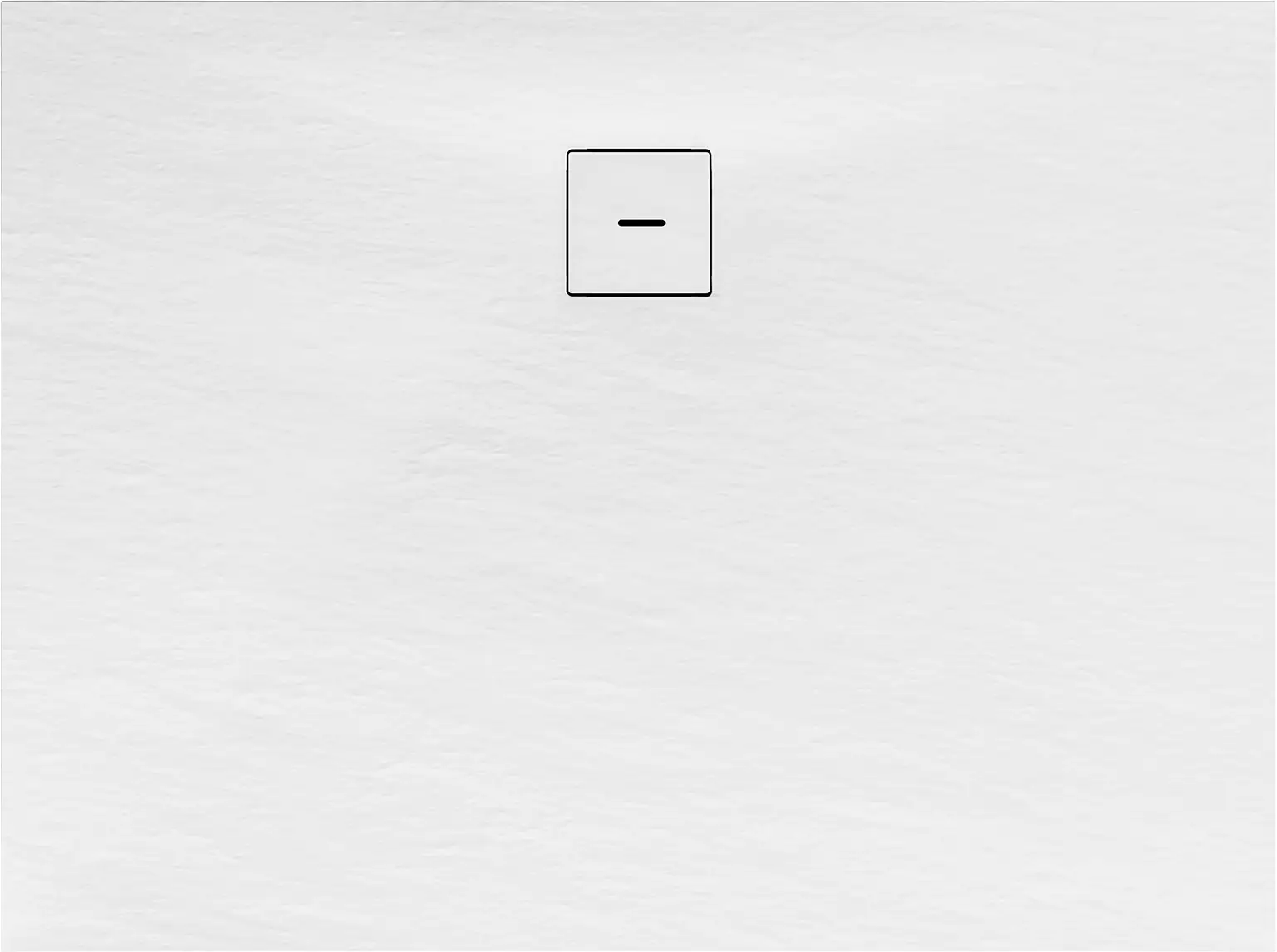 Schulte Duschwanne Steinstruktur 80 x 140 cm weiß