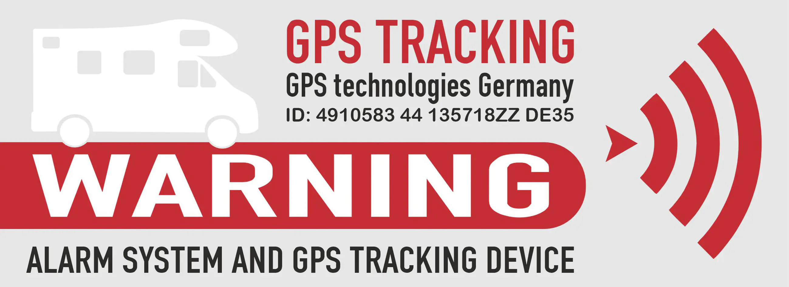 Hermann Schütz Aufkleber GPS Tracking