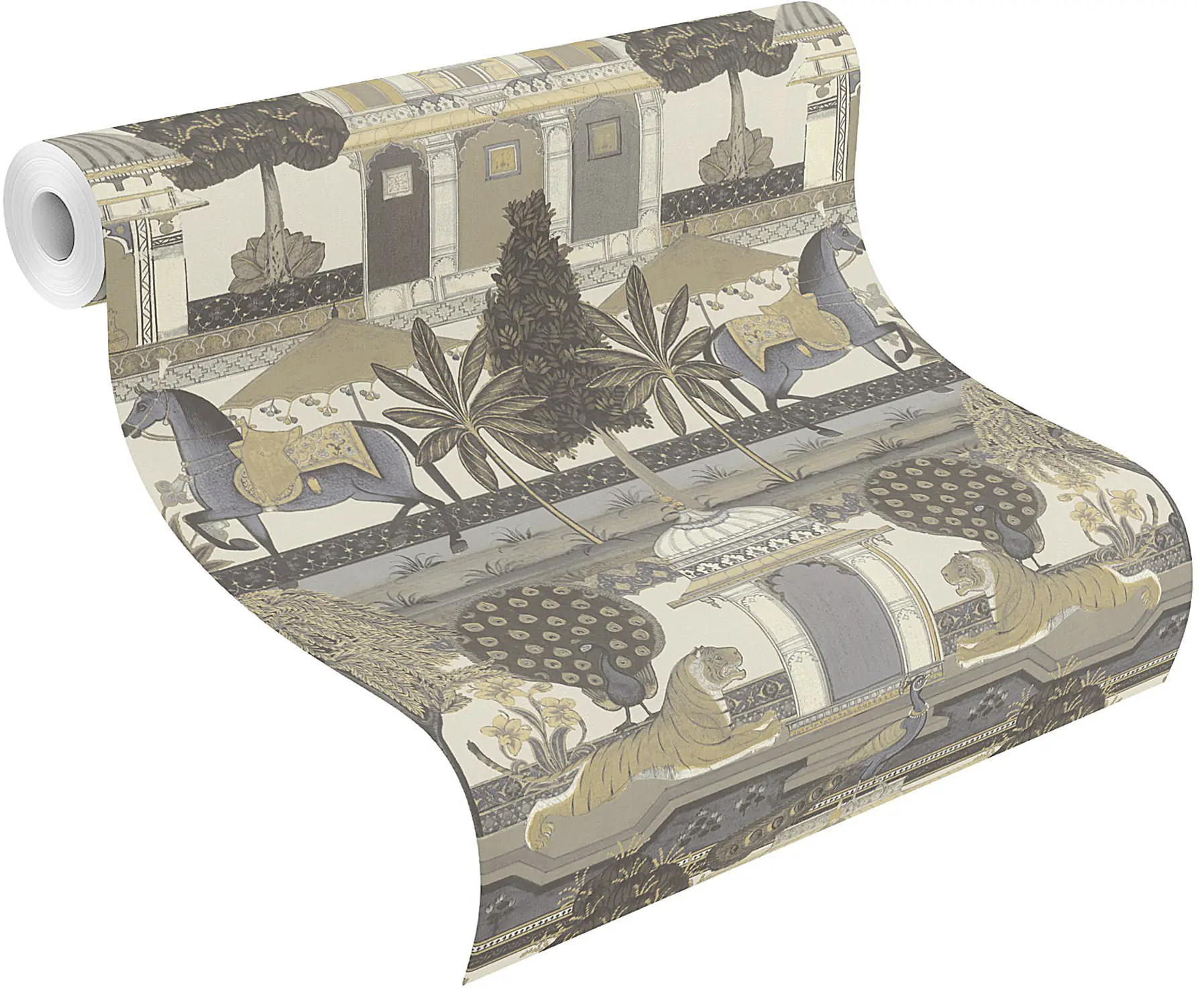 Rasch Vliestapete 746228 Beige-Hellbeige Muster & Motive 10,05 m x 0,53 m