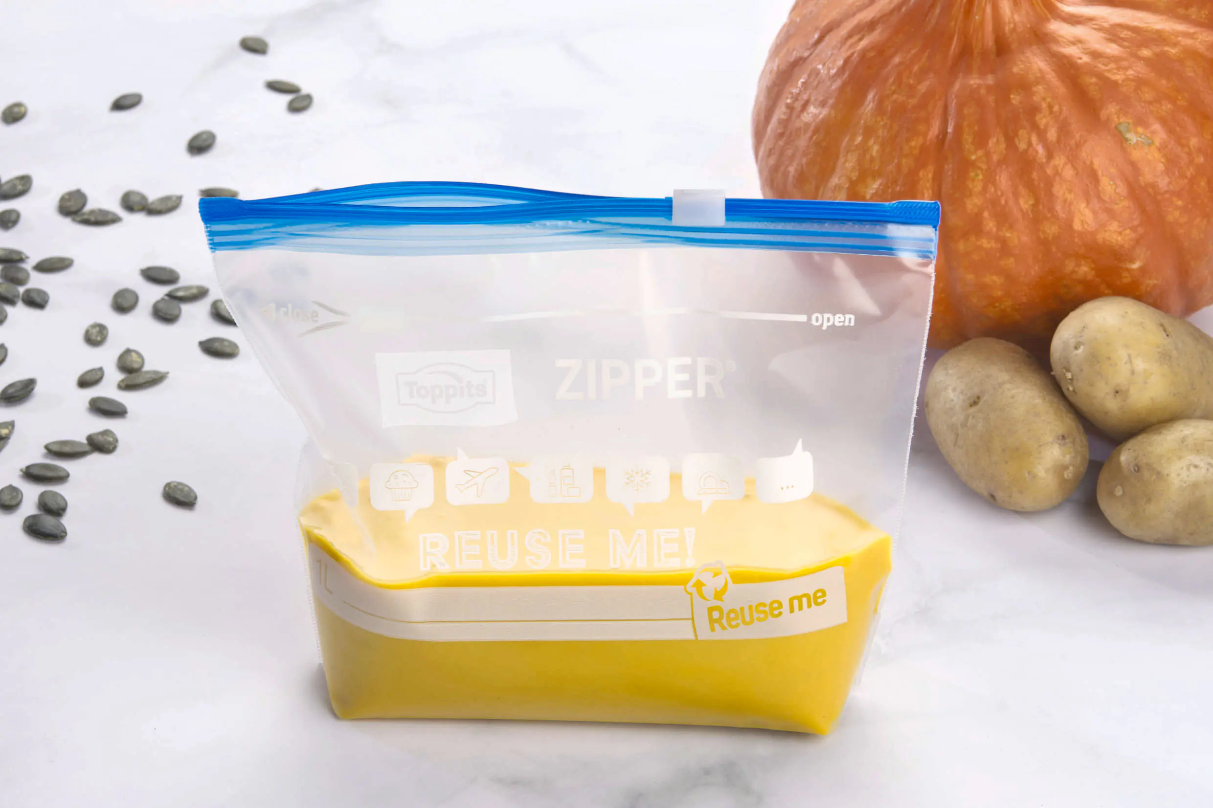 Toppits® Zipper® 1L 