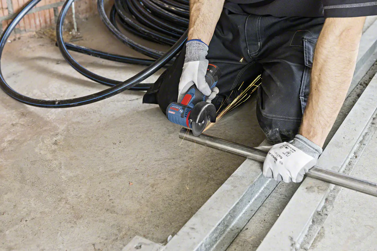 Bosch Professional Akku-Winkelschleifer GWS 12V 76 Solo Bosch Professional Akku-Winkelschleifer GWS 12V 76 Solo