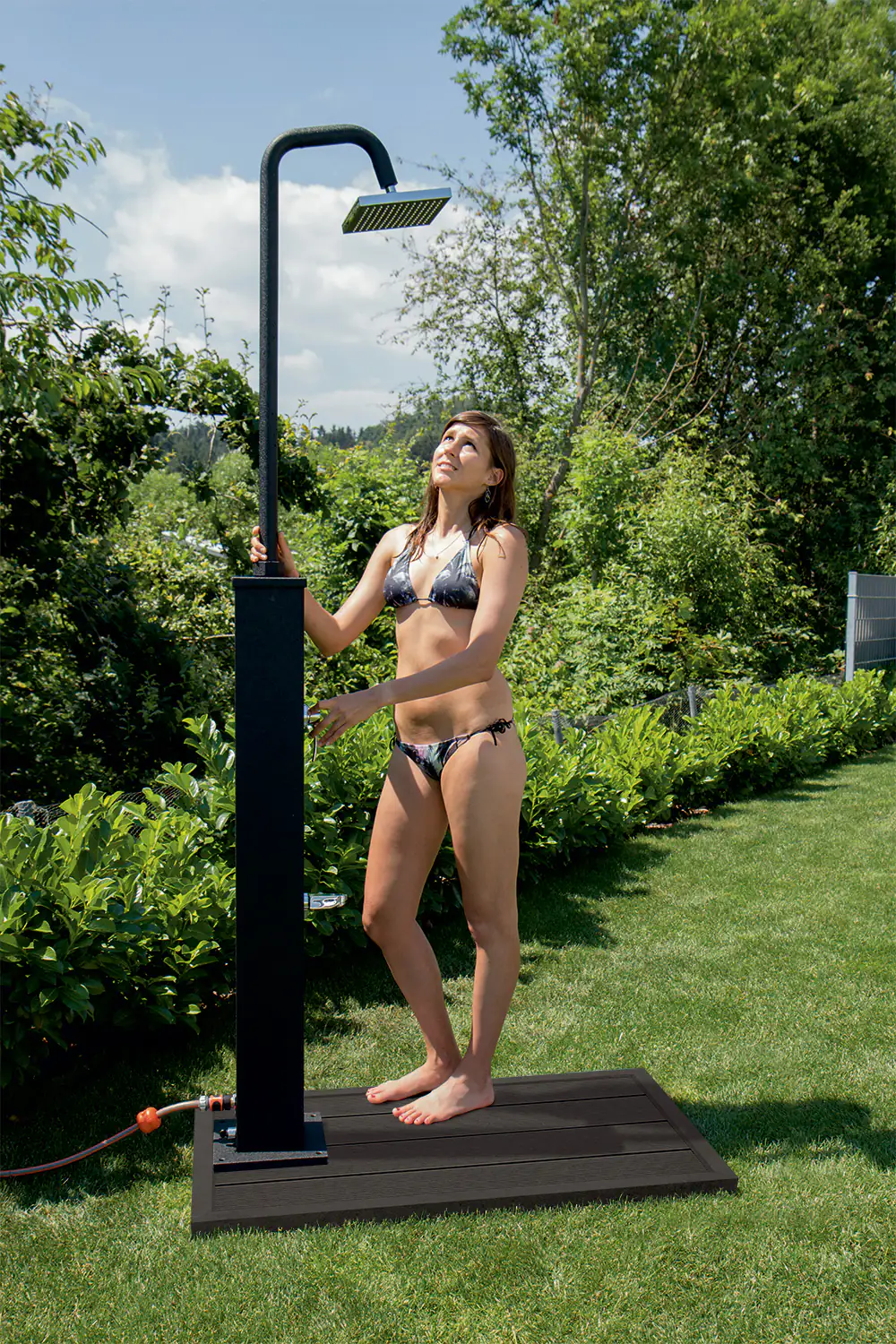 9008748490283_01 Steinbach Bodenelement für Leiter und Solarduschen 101 x 63 x 5,5 cm