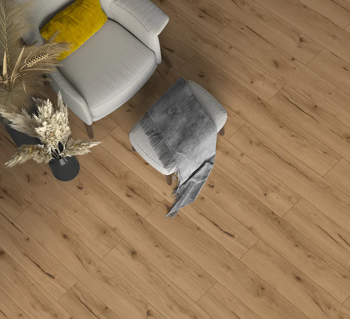 Classen Designboden HydroClick 128,5 x 19,2 cm 9 mm Wildeiche 