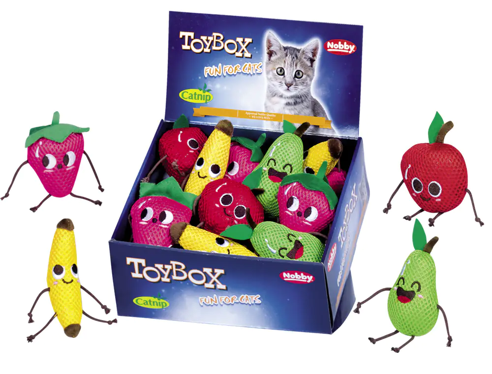Nobby Crazy Fruits mit Catnip 6-10,5 cm