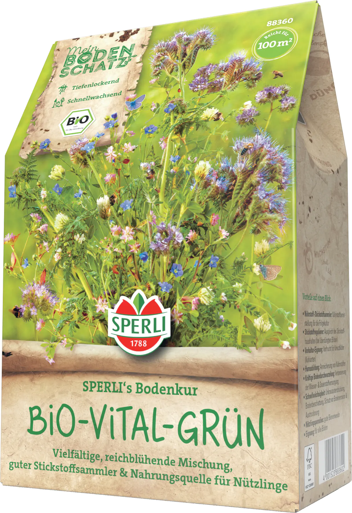 Sperli's Bodenkur Bio Vital Grün 300 g Sperli's Bodenkur Bio Vital Grün 300 g