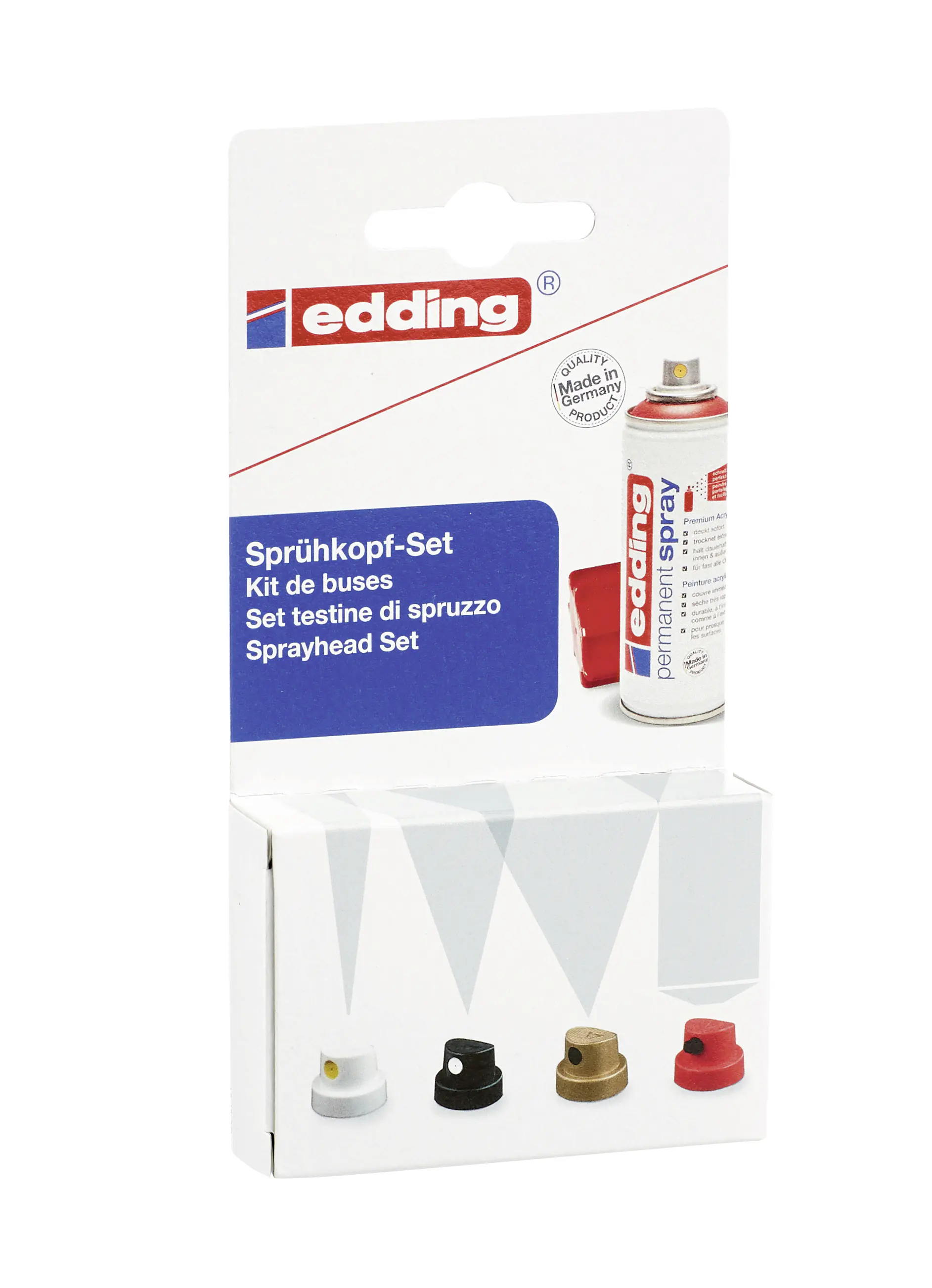 edding 5200 Permanent Spray Sprayhead Set