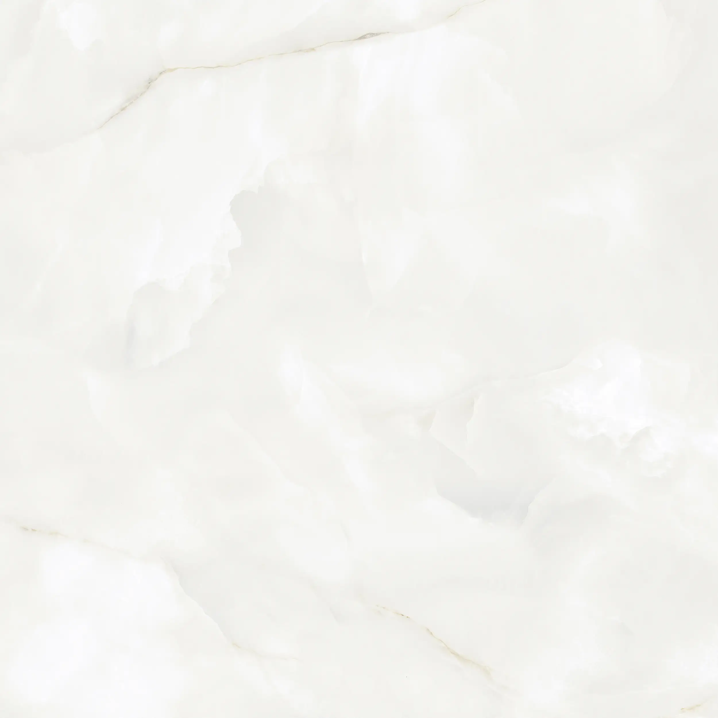 Bodenfliese Feinsteinzeug Bianco Christal 120 x 120 cm weiß