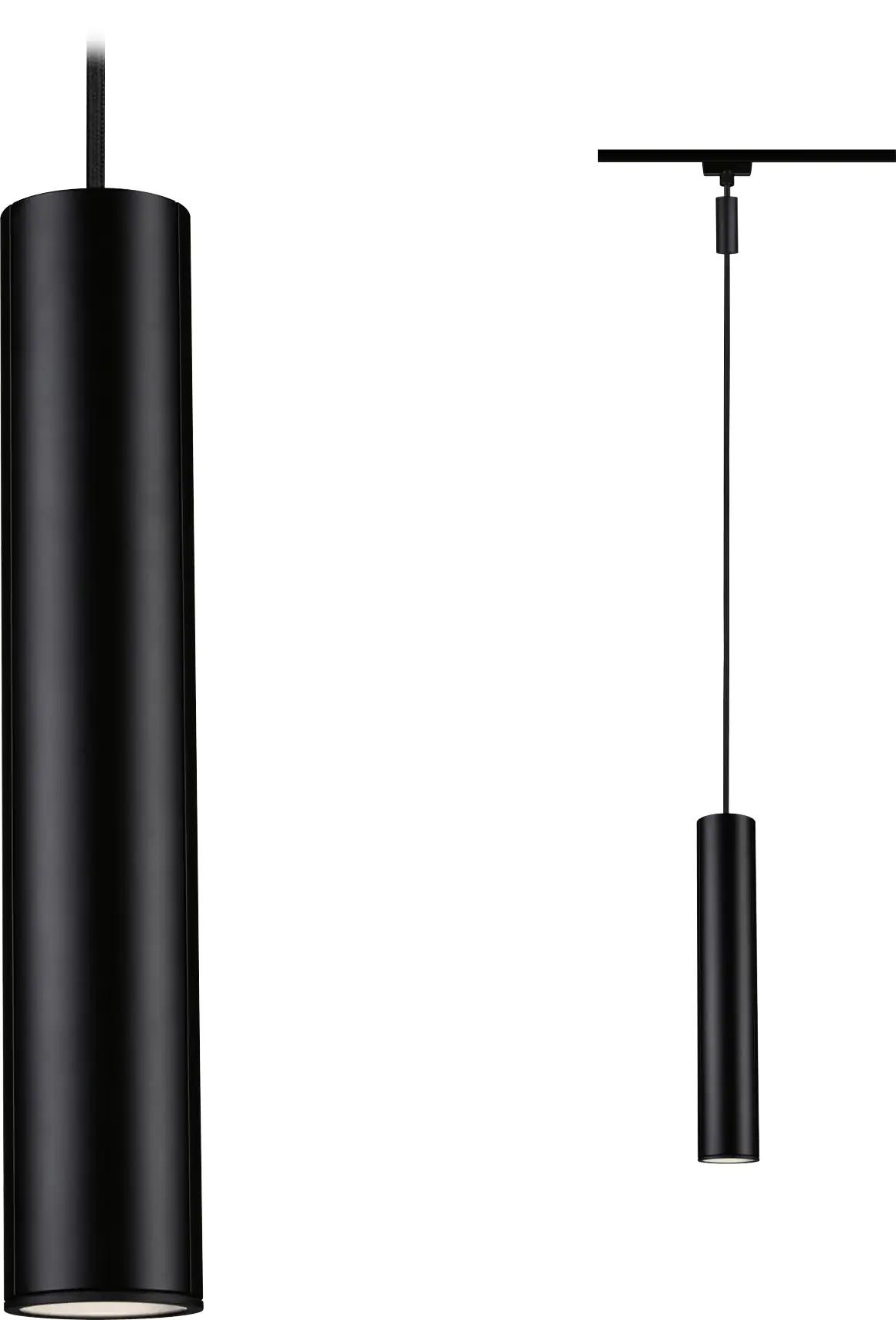 Paulmann URail Pendelleuchte Catalejo schwarz-matt 38,3 x 6,5 cm GU10 10 W