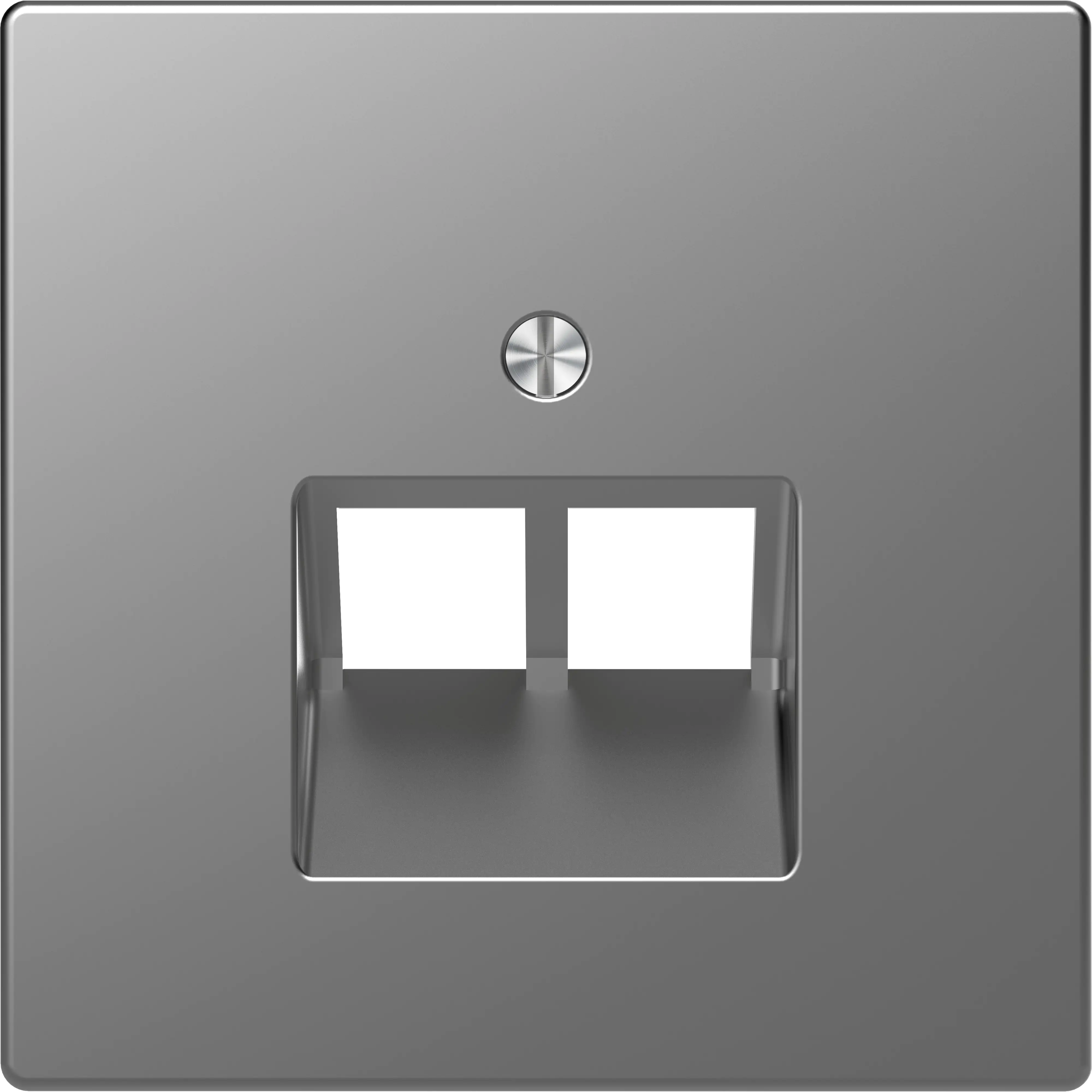 Merten UEA-Abdeckung Serie Design, edelstahl, MEG4522-6036 Merten UEA-Abdeckung Serie Design, edelstahl, MEG4522-6036