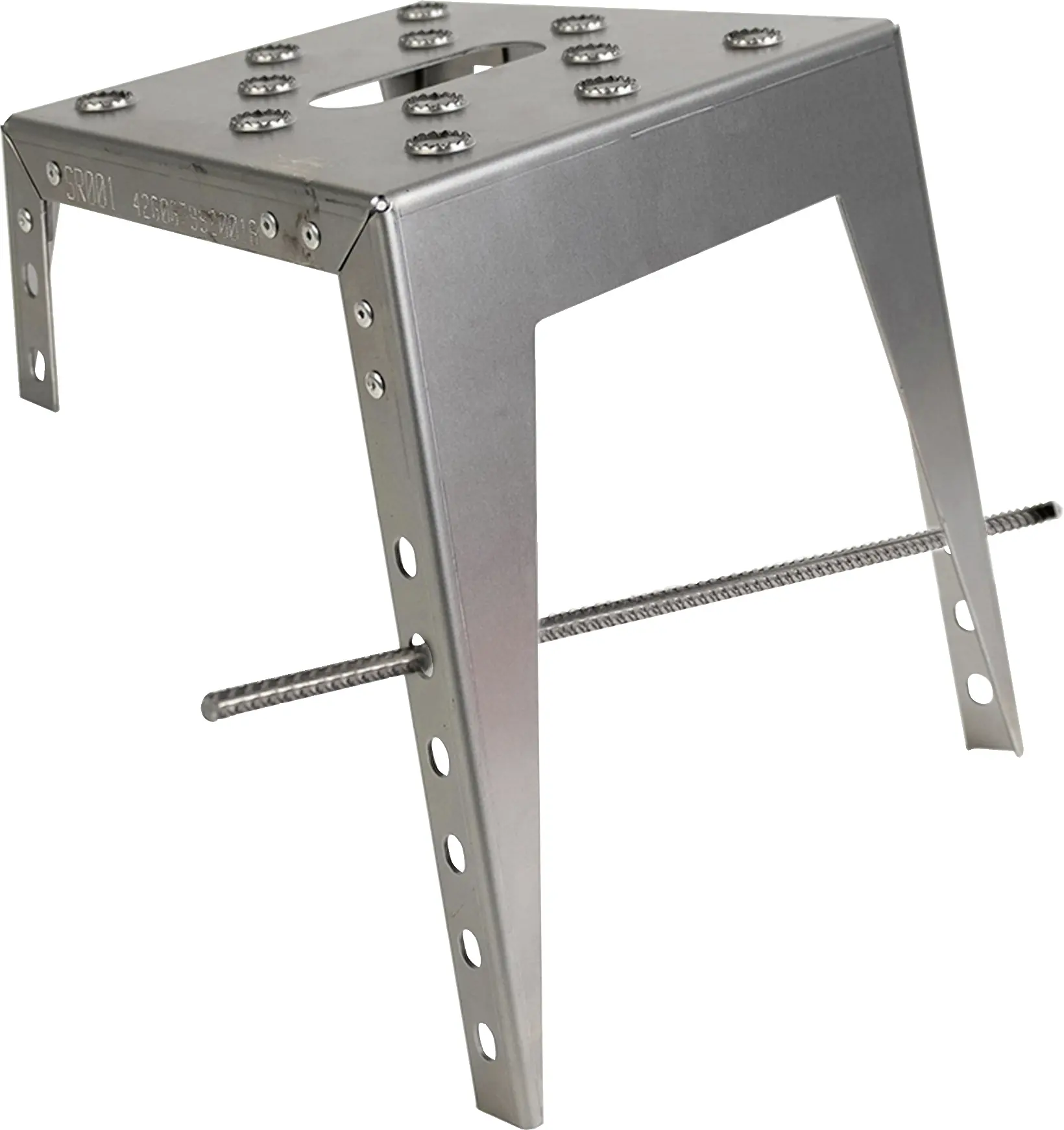 Dolle Hangstufe Stahl 20 x 20 cm