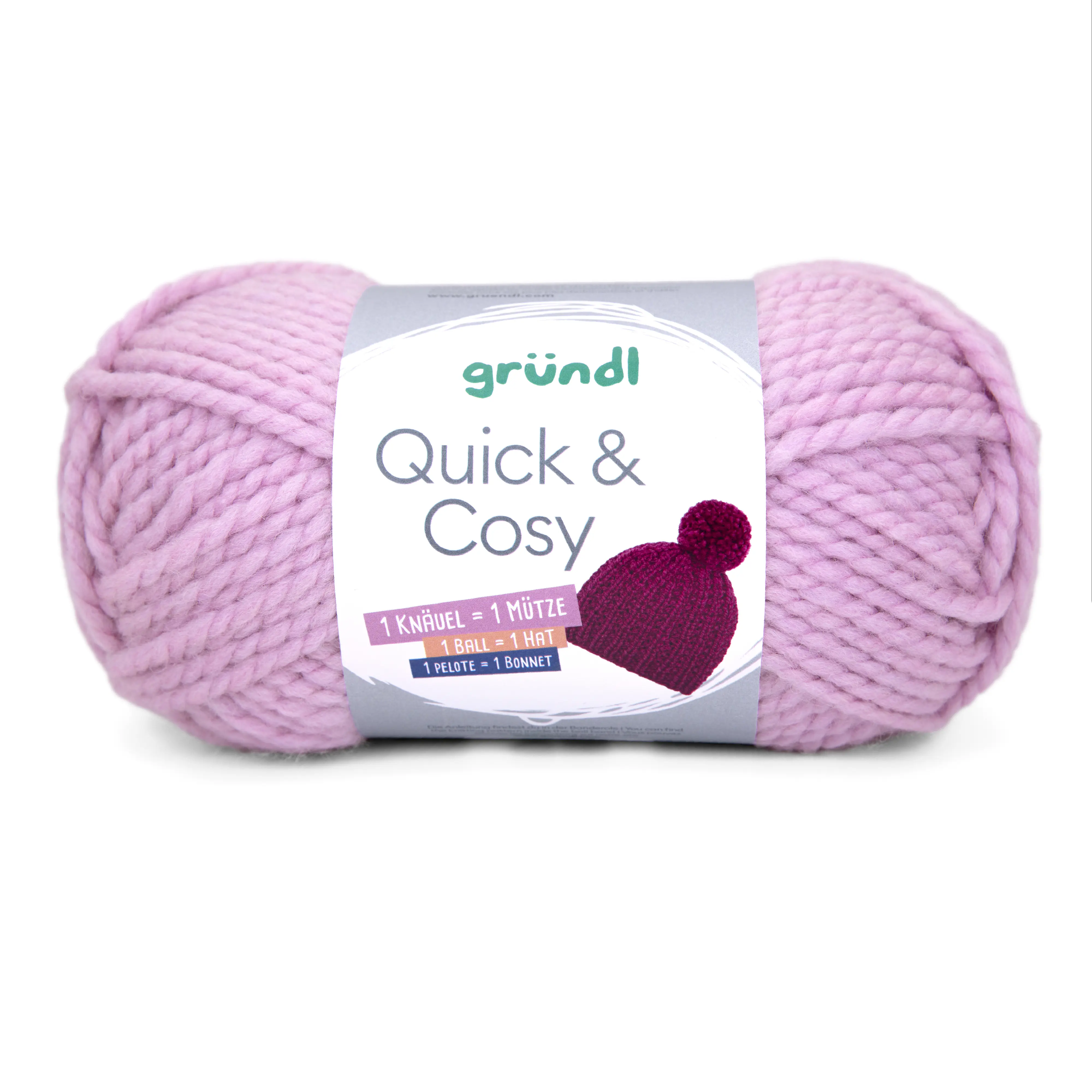 Gründl Wolle Quick and Cosy 150 g kirschblüte