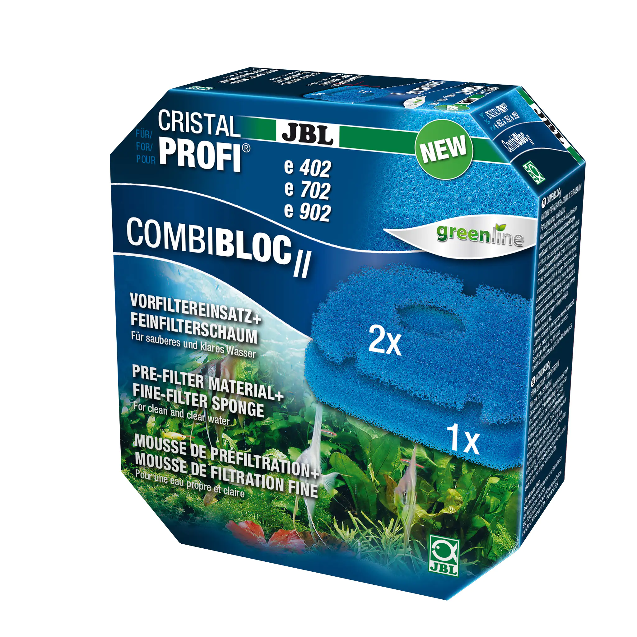 JBL CombiBloc II CristalProfi e4/7/902 blau