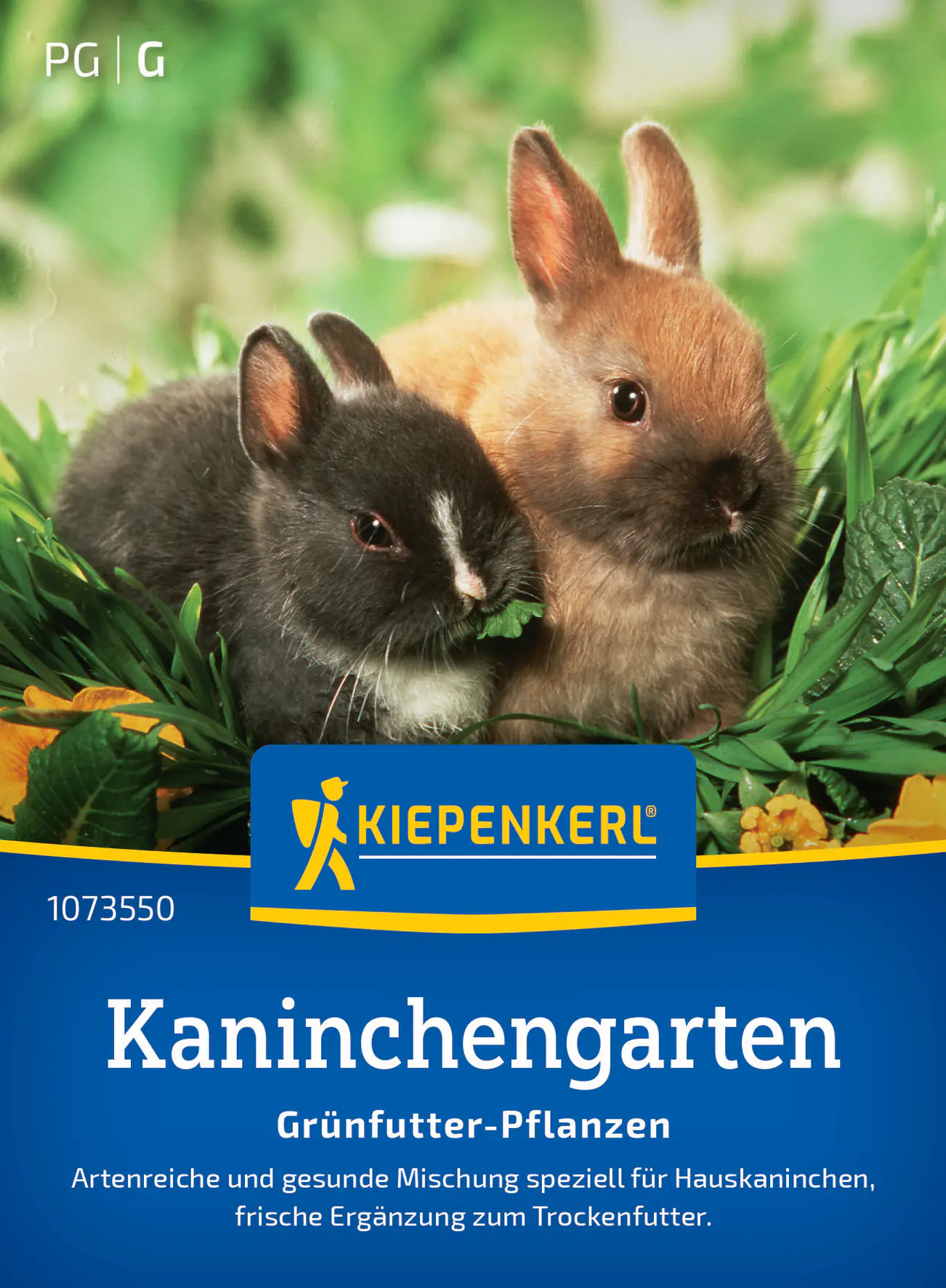 Kiepenkerl Rasensamen Kaninchengarten Grünfutter Mischung für ca. 3 - 5 m²