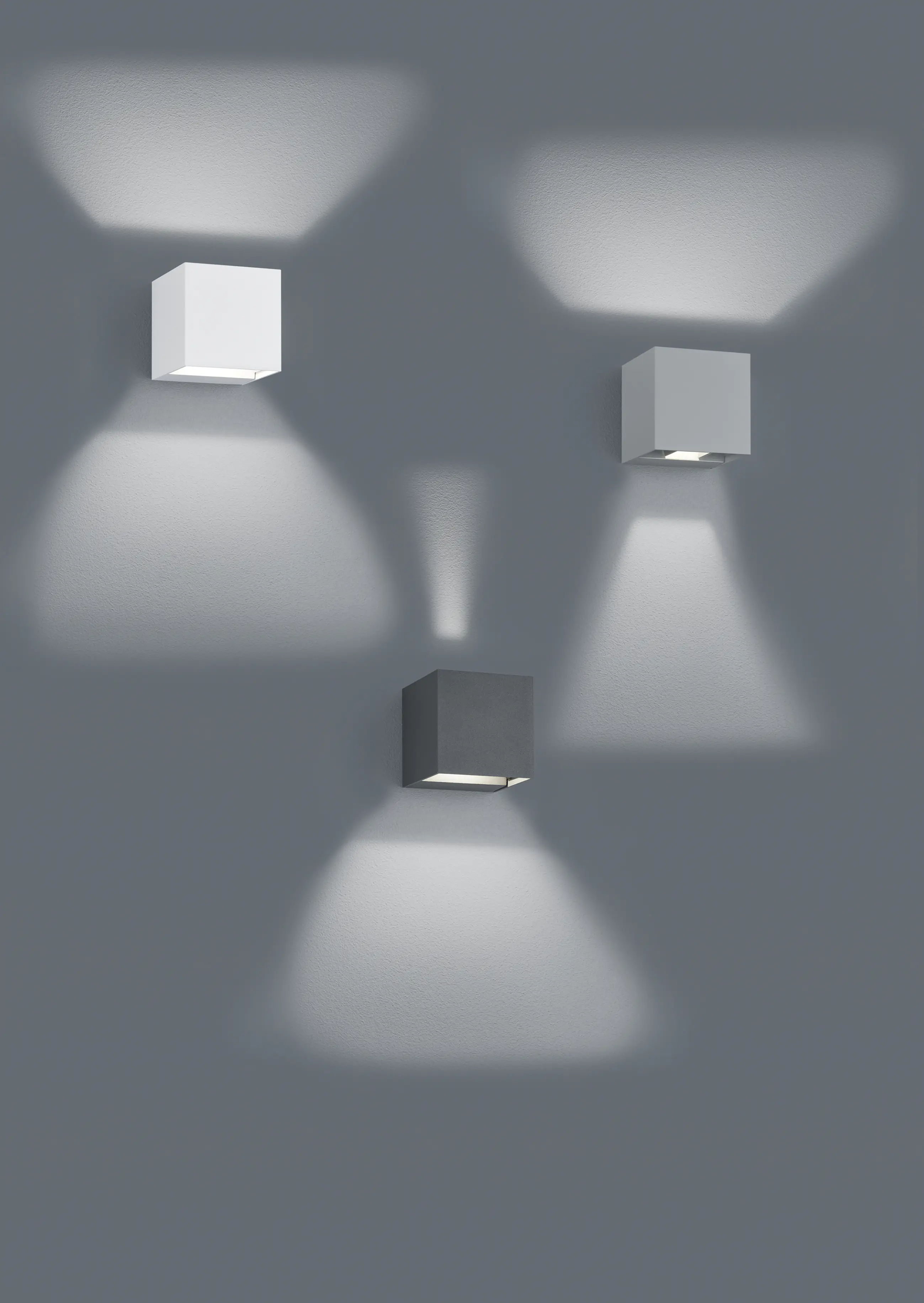 Trio Leuchten LED Außen-Wandleuchte Adaja anthrazit Up- & Downlight Trio Leuchten LED Außen-Wandleuchte Adaja anthrazit Up- & Downlight